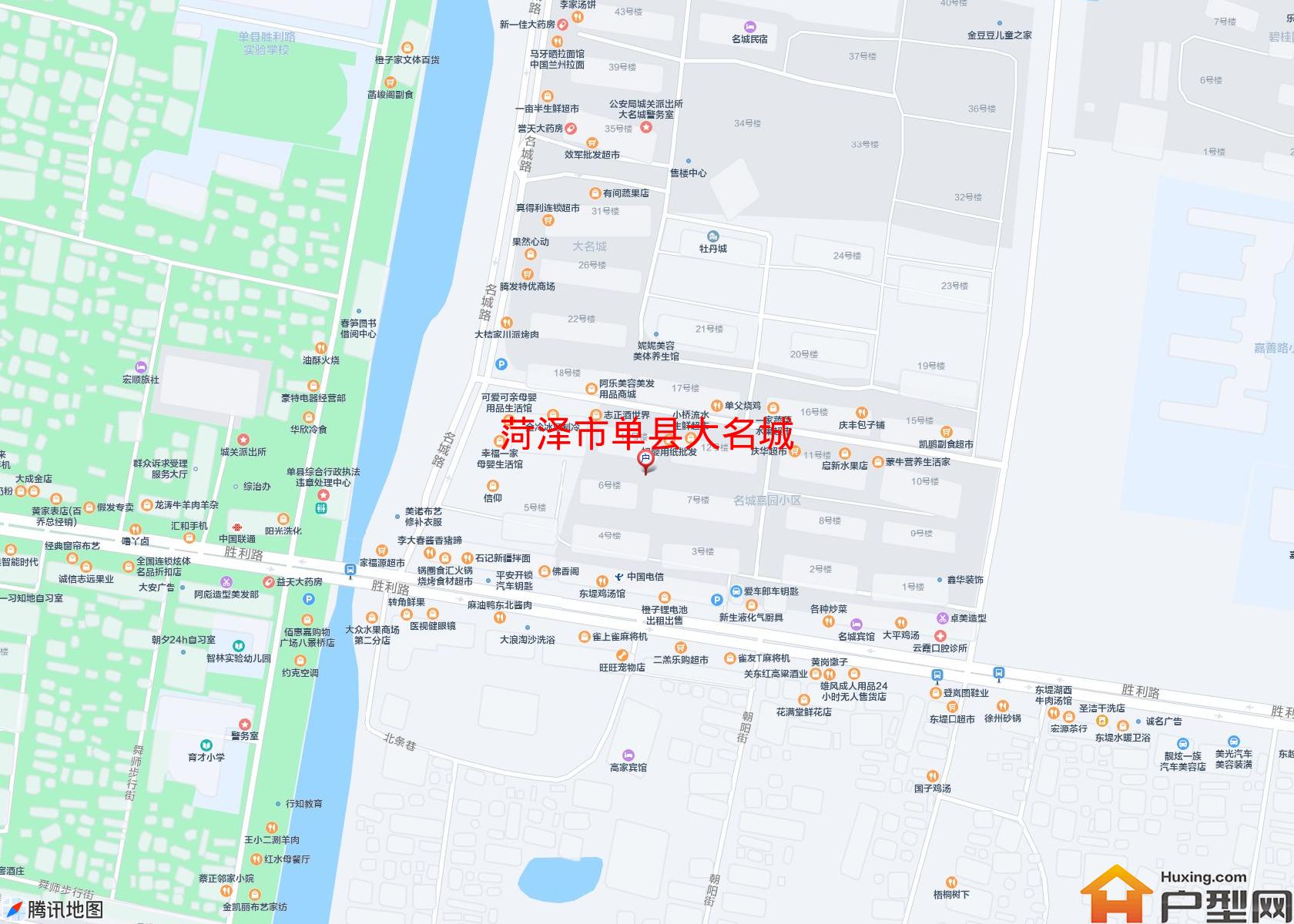 单县大名城小区 - 户型网