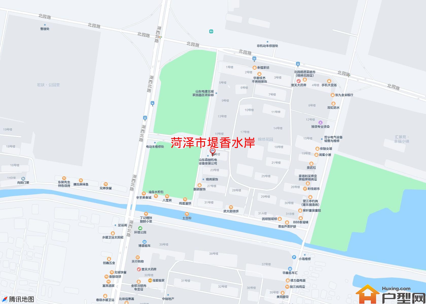堤香水岸小区 - 户型网