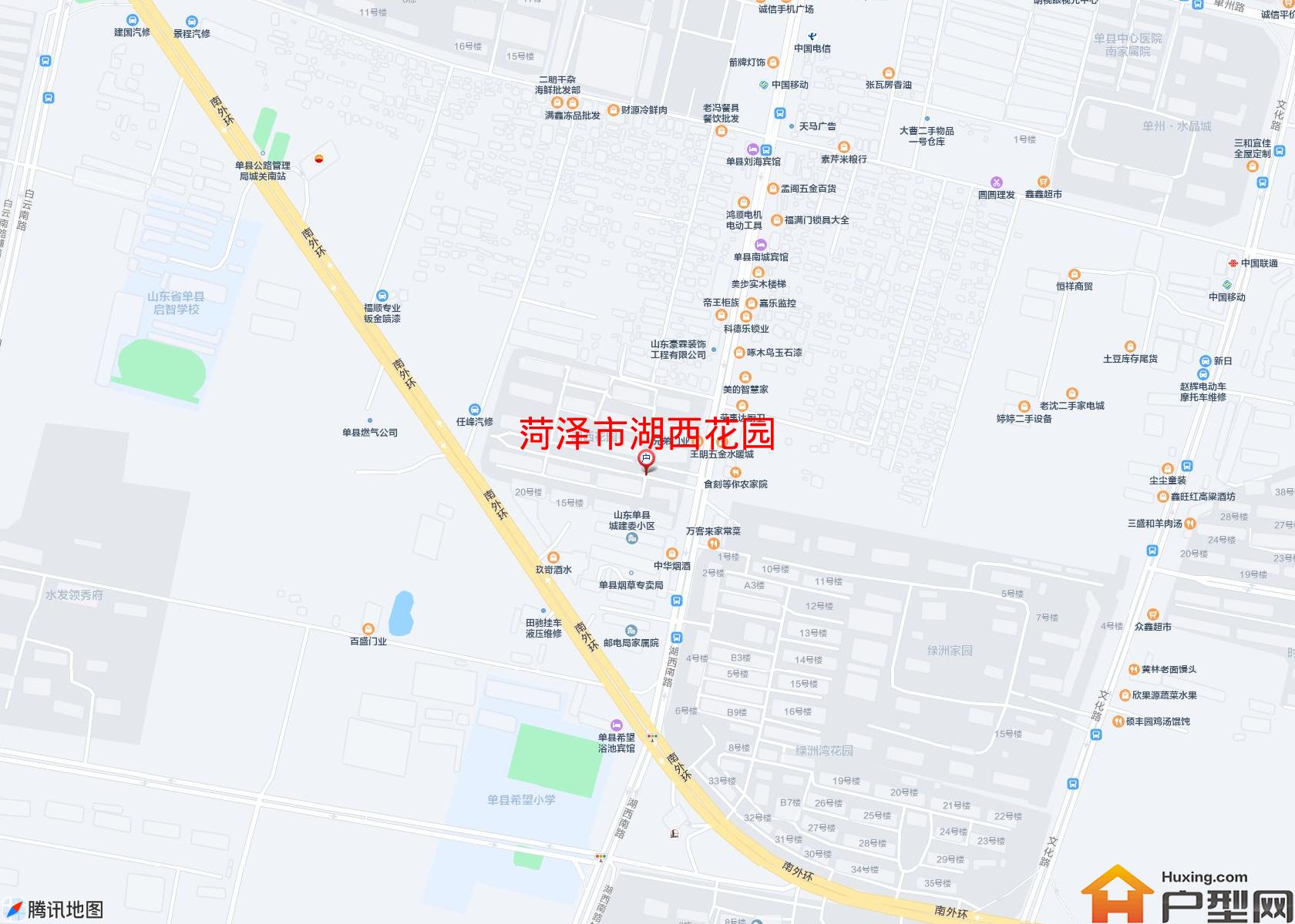 湖西花园小区 - 户型网