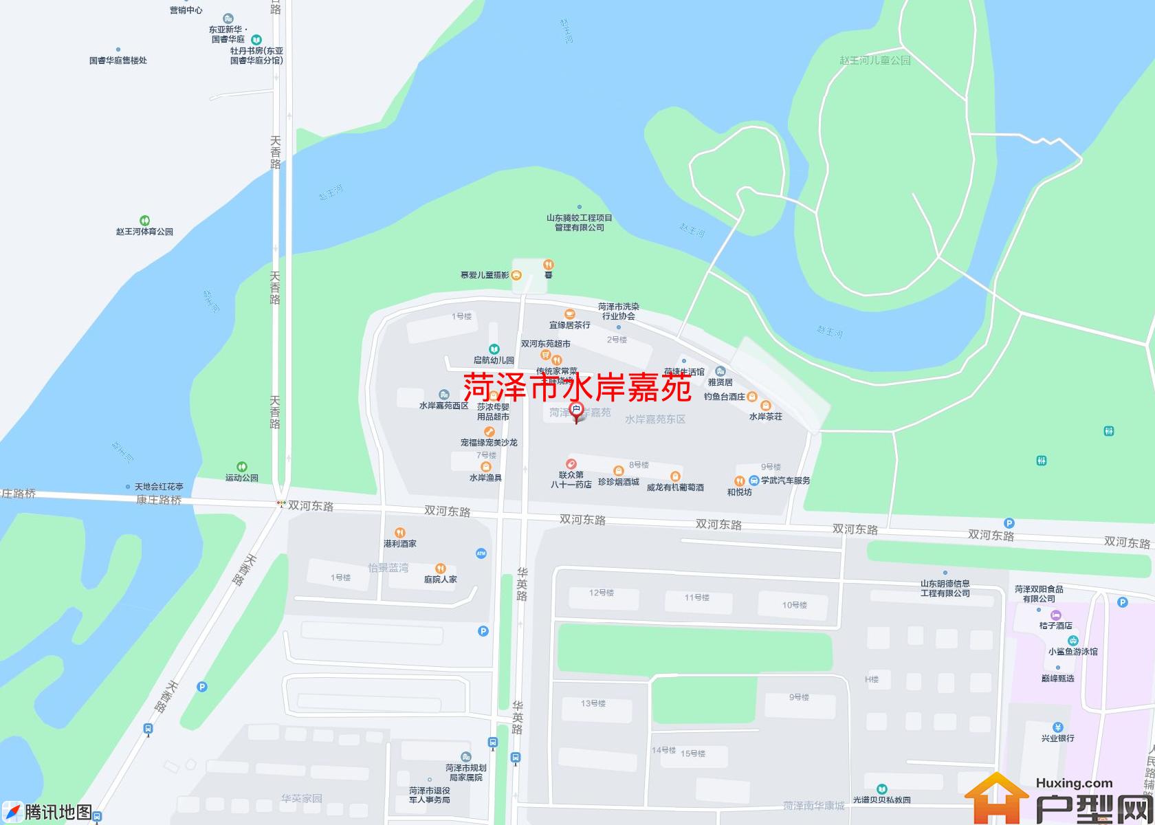 水岸嘉苑小区 - 户型网