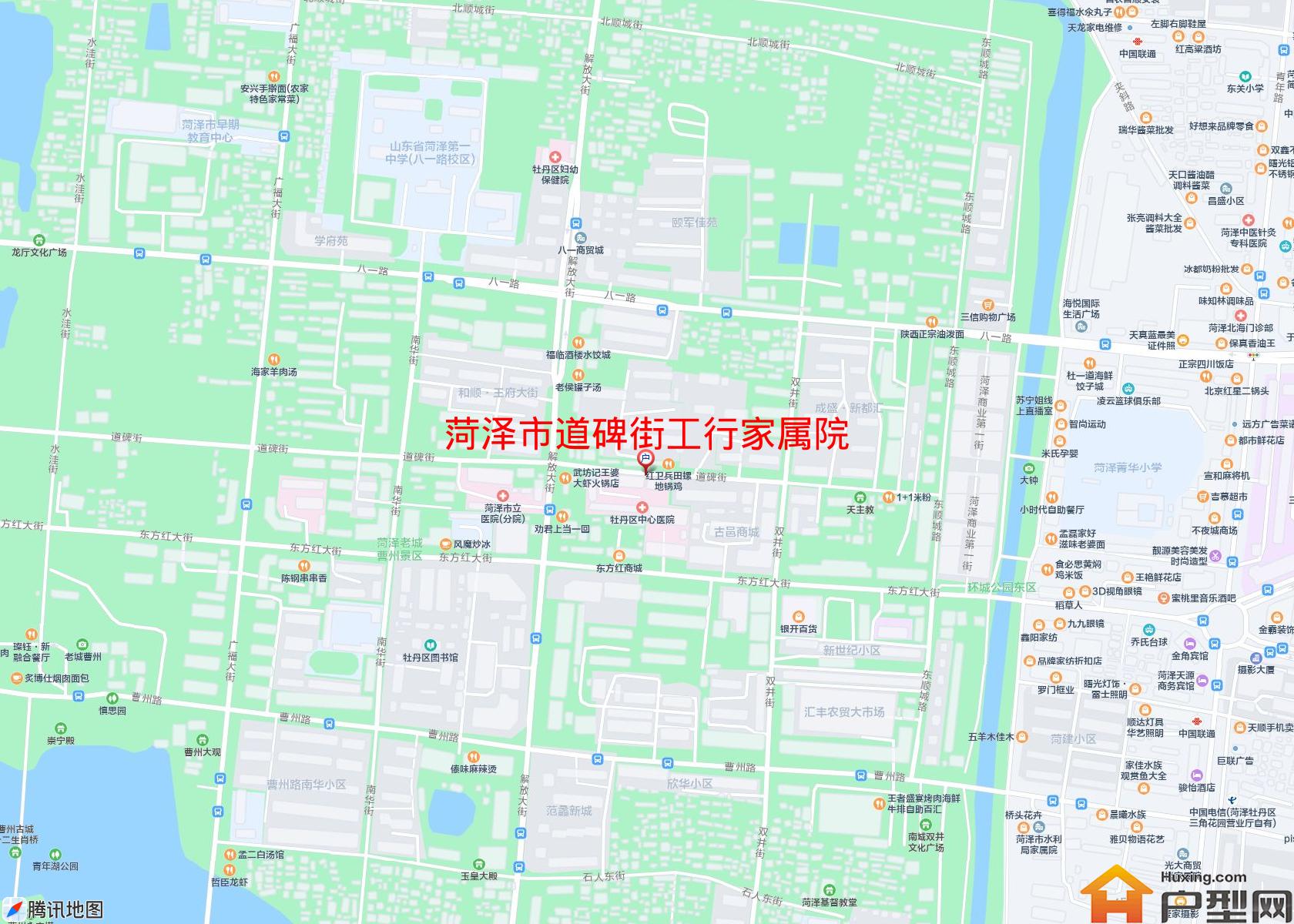 道碑街工行家属院小区 - 户型网
