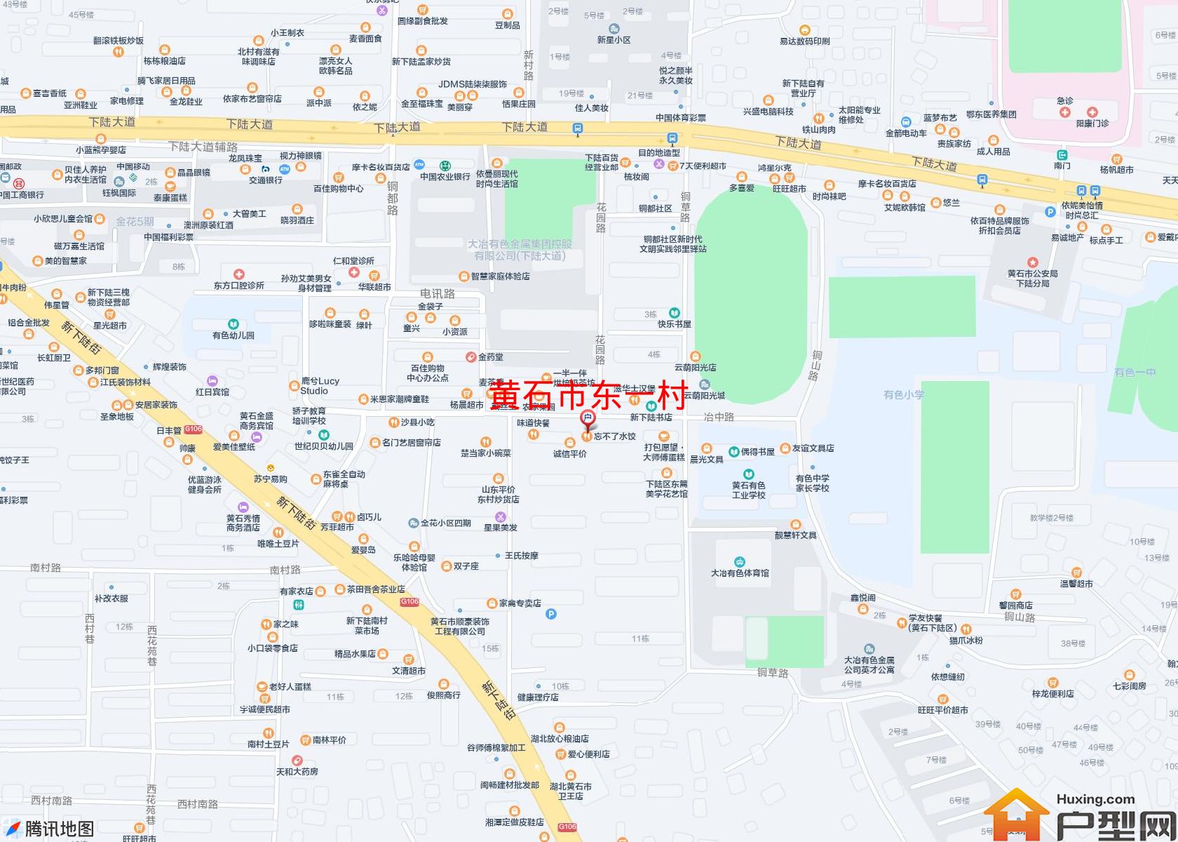 东一村小区 - 户型网