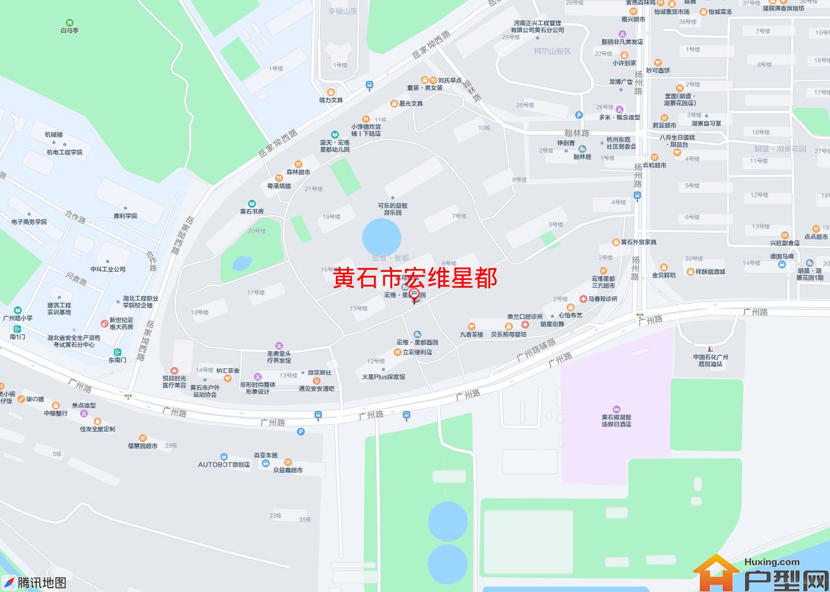 宏维星都小区 - 户型网