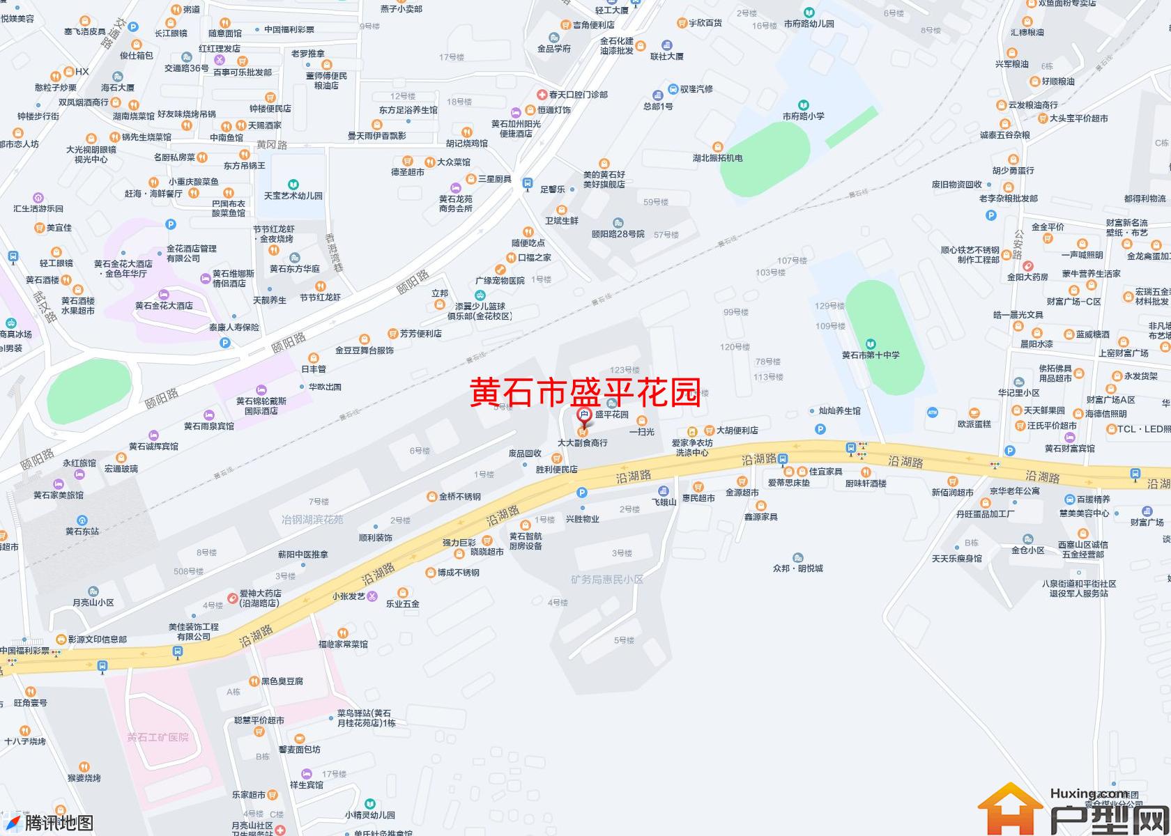盛平花园小区 - 户型网