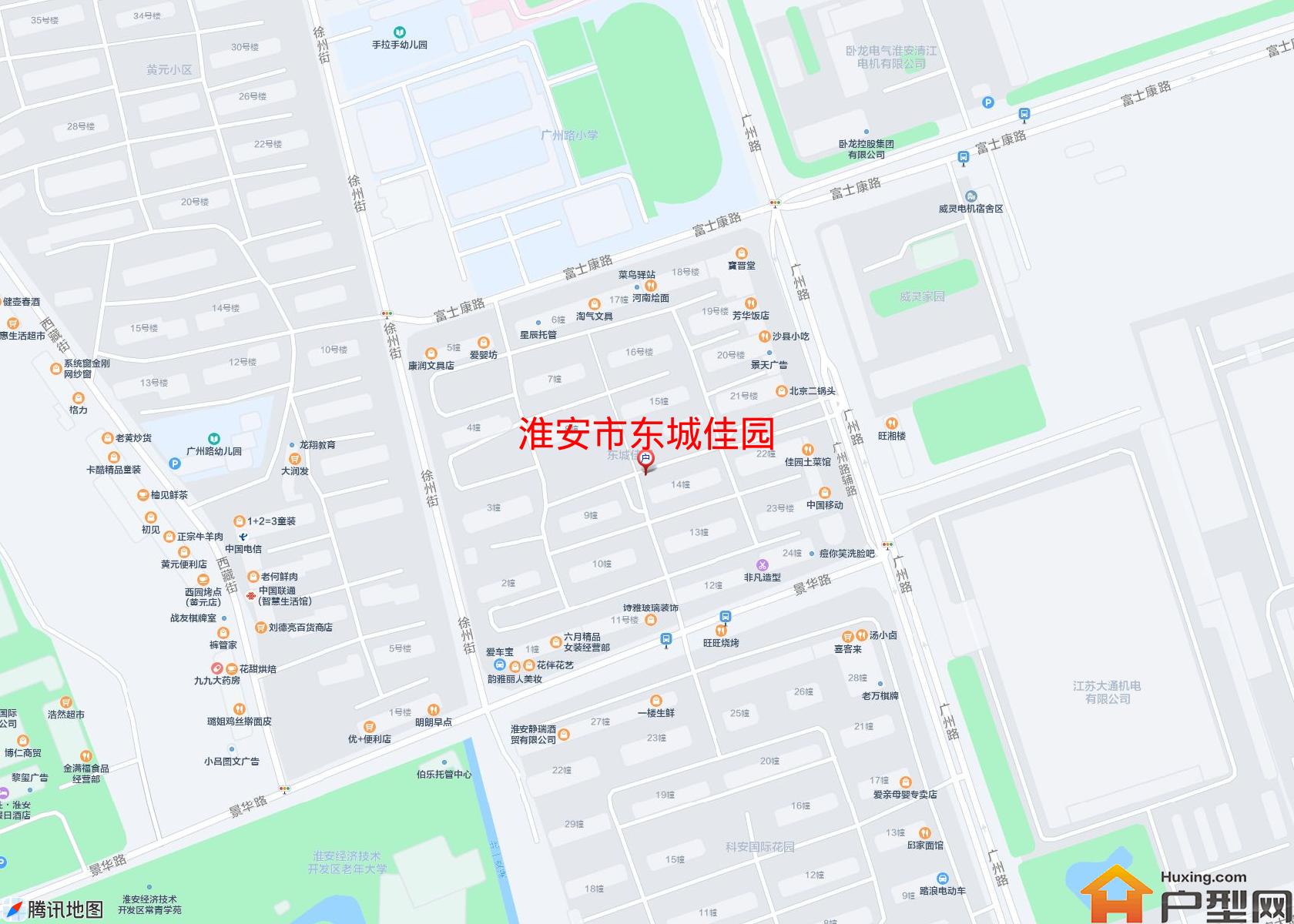 东城佳园小区 - 户型网