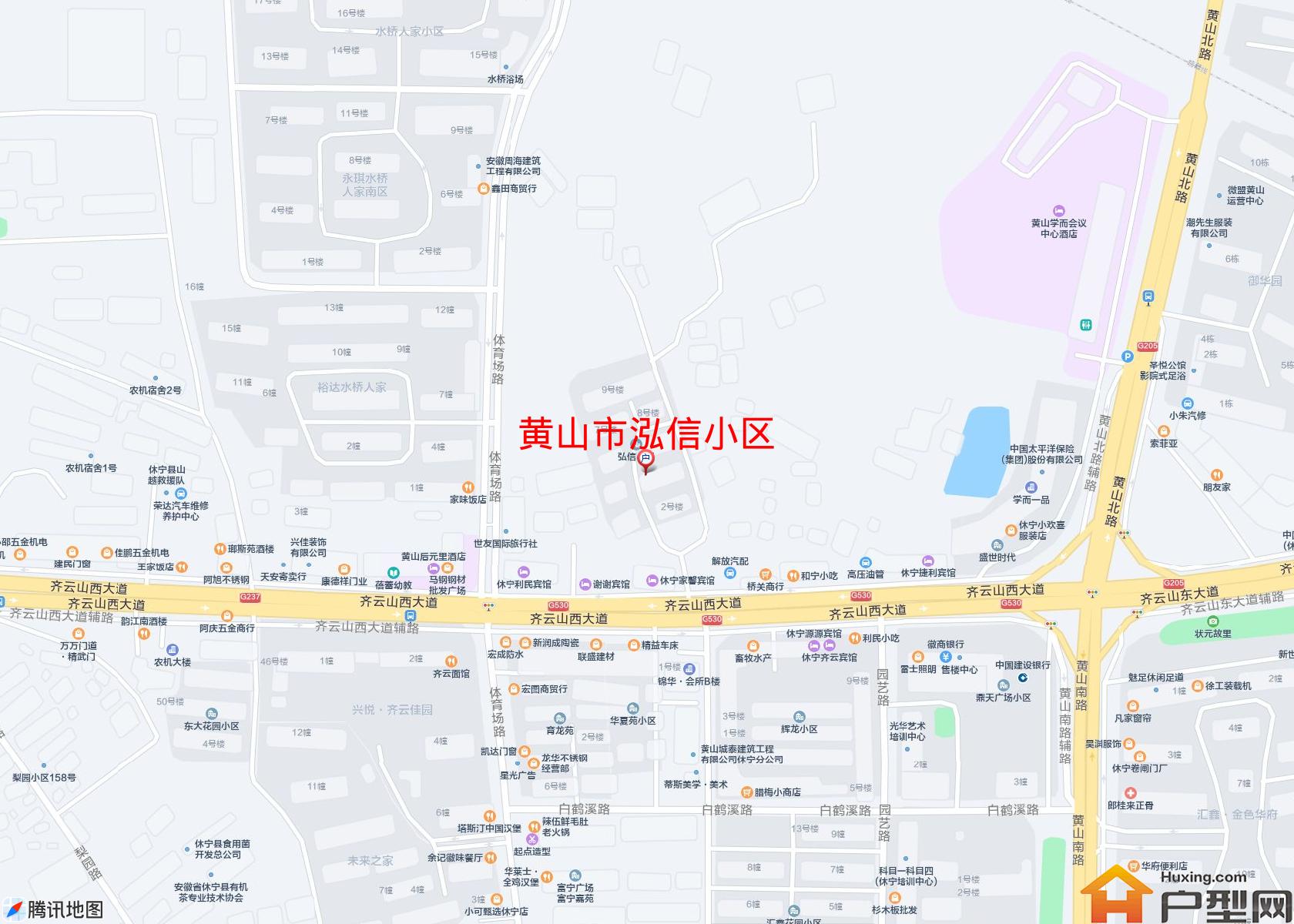 泓信小区小区 - 户型网