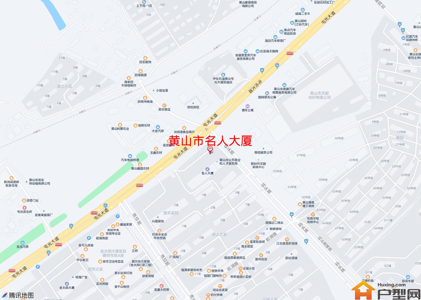 名人大厦小区 - 户型网