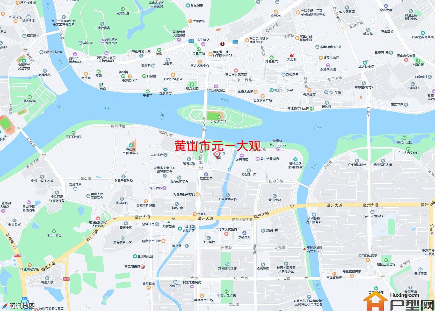 元一大观小区 - 户型网