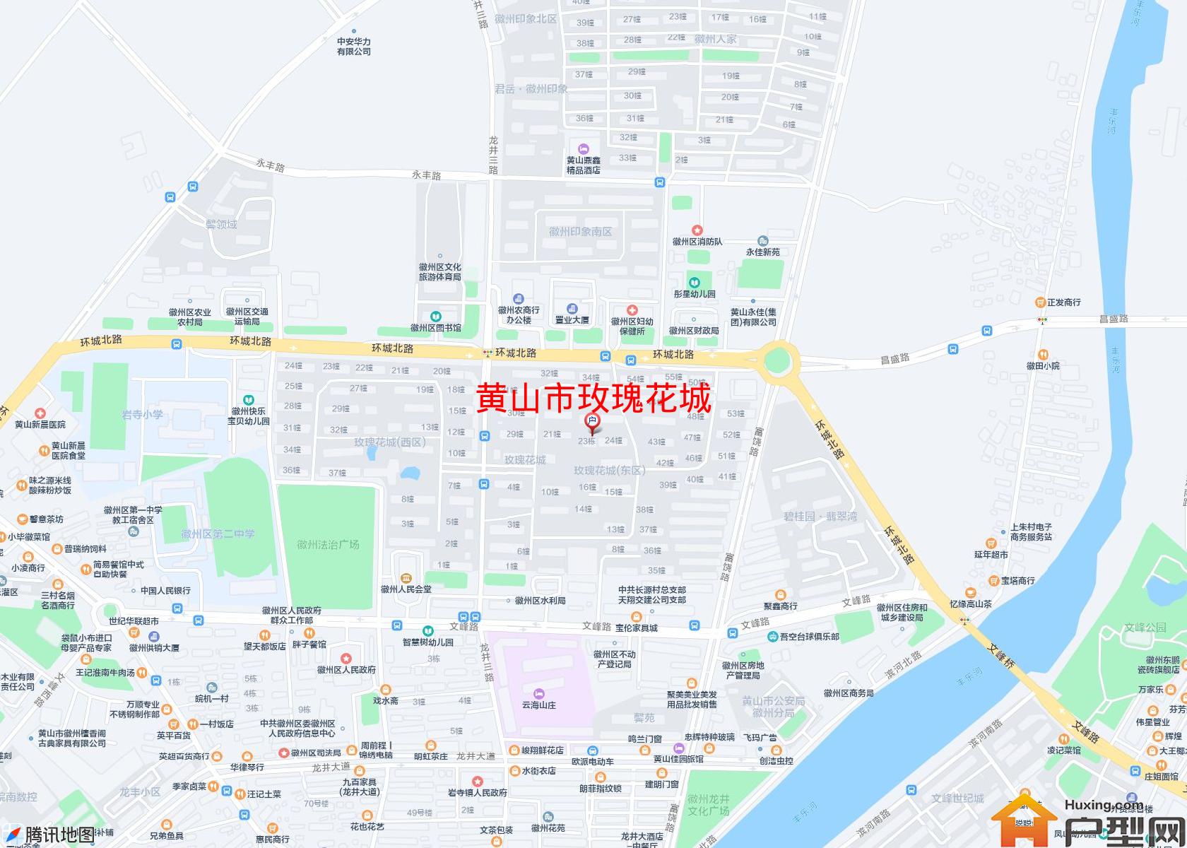 玫瑰花城小区 - 户型网