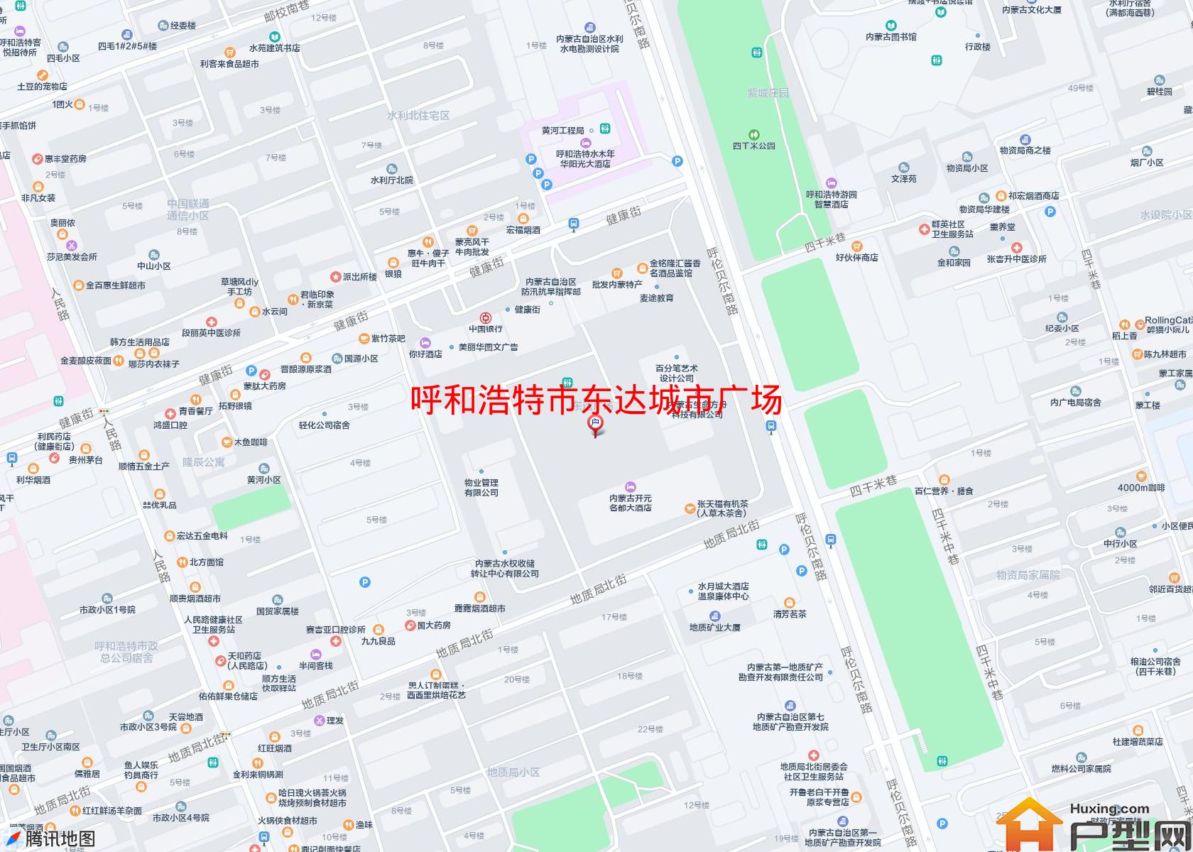 东达城市广场小区 - 户型网