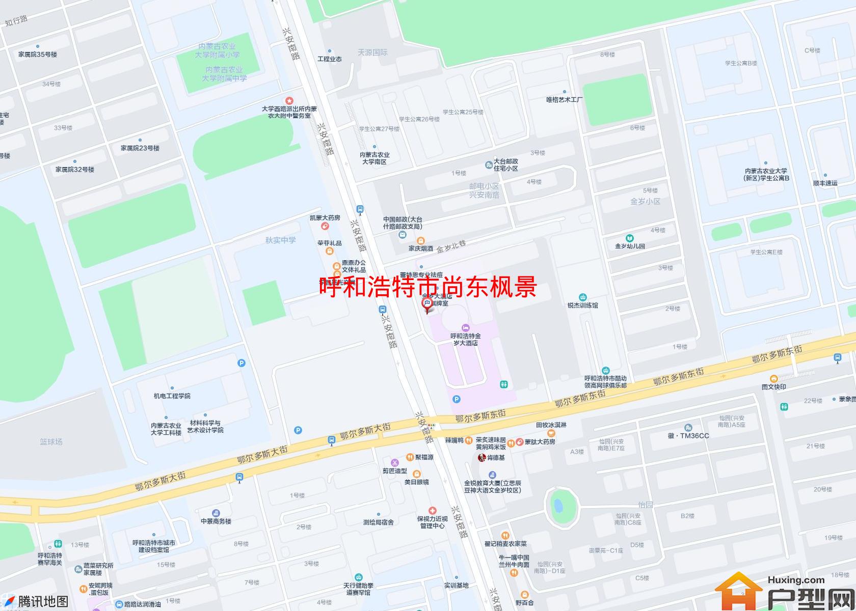 尚东枫景小区 - 户型网 尚东枫景小区 - 户型网
