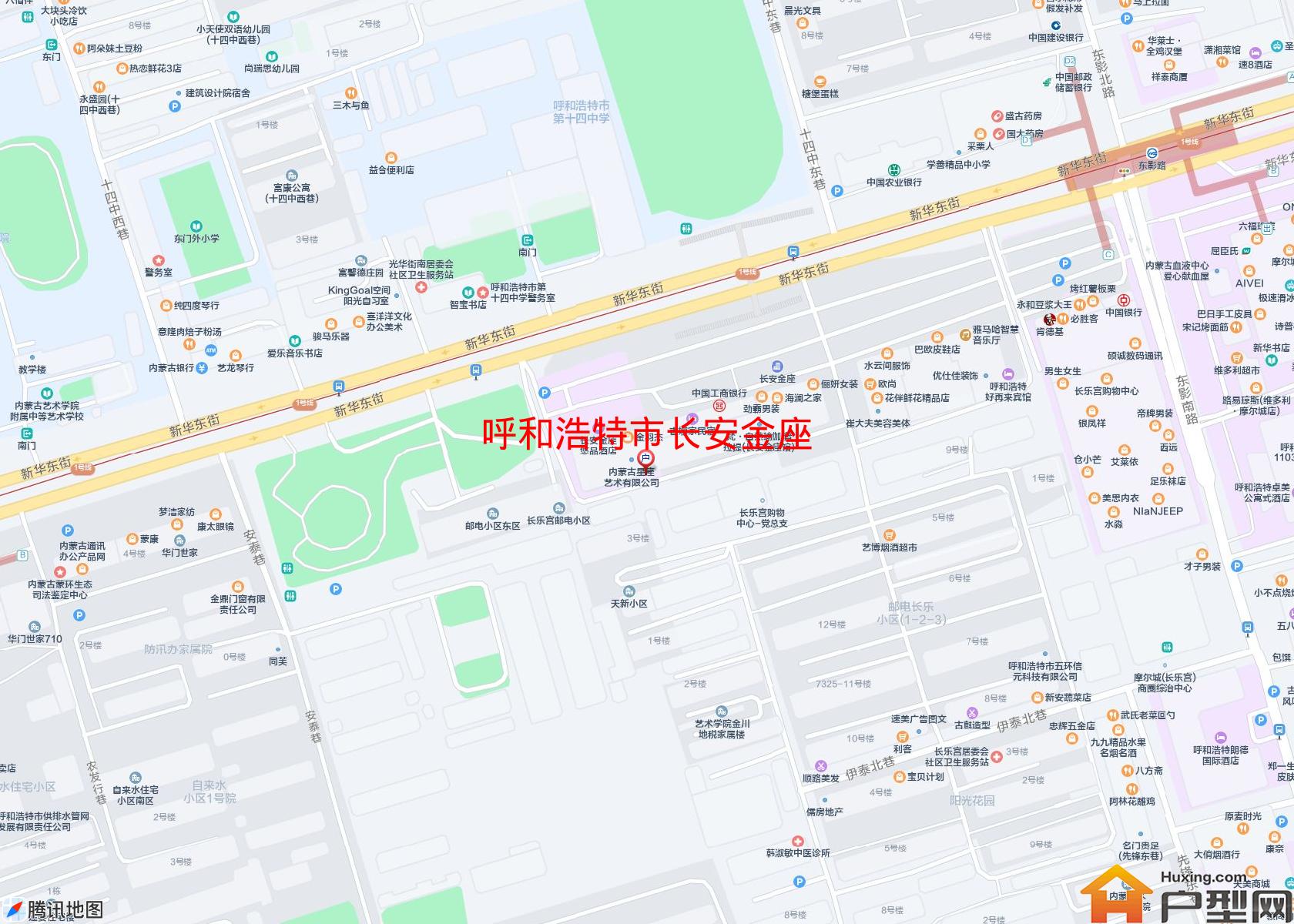 长安金座小区 - 户型网