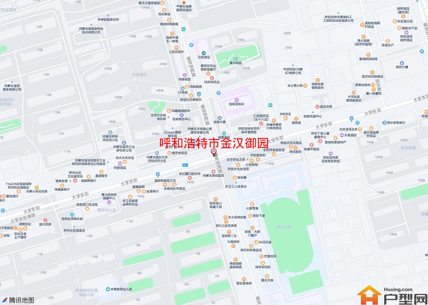 金汉御园小区 - 户型网