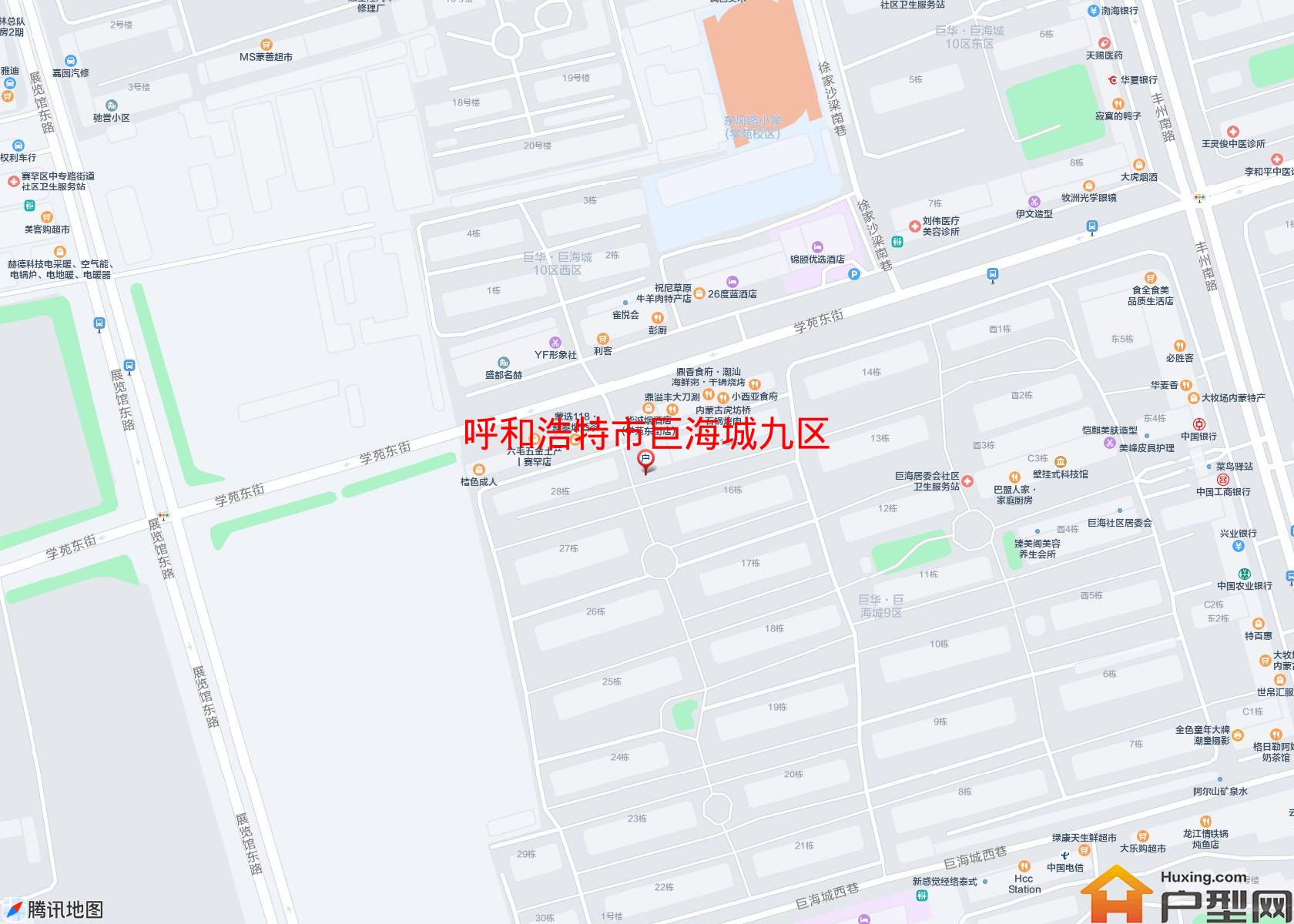 巨海城九区小区 - 户型网