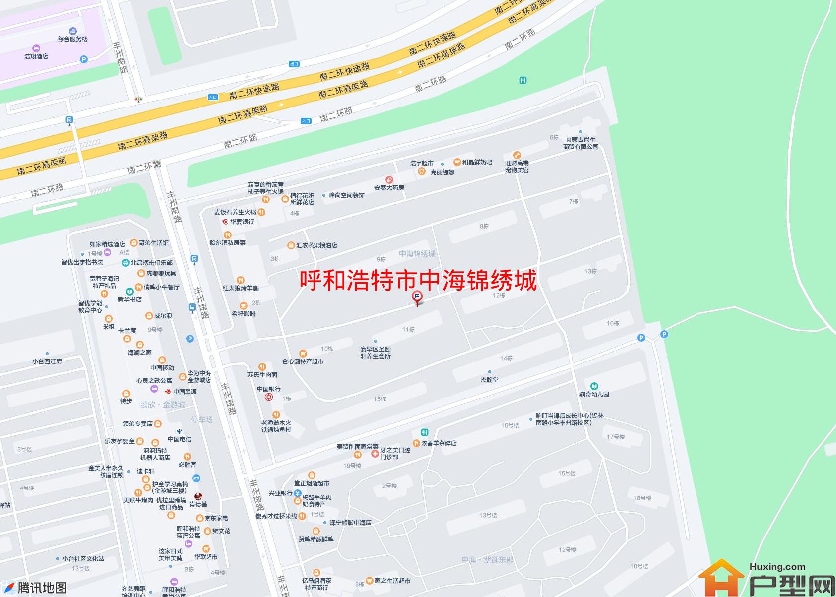 中海锦绣城小区 - 户型网