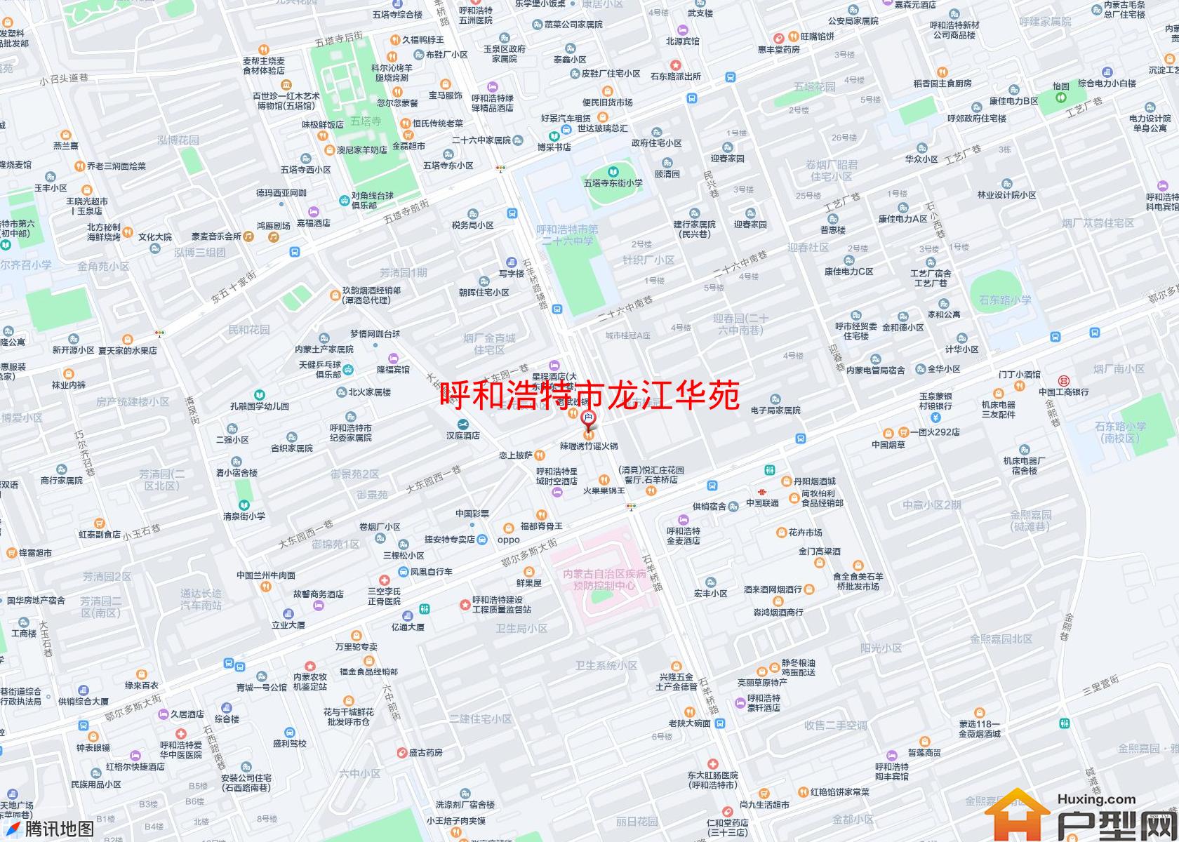 龙江华苑小区 - 户型网