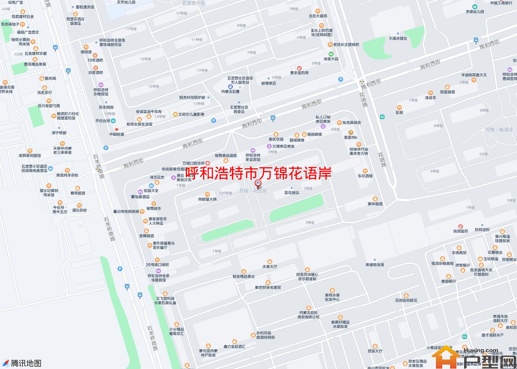 万锦花语岸小区 - 户型网