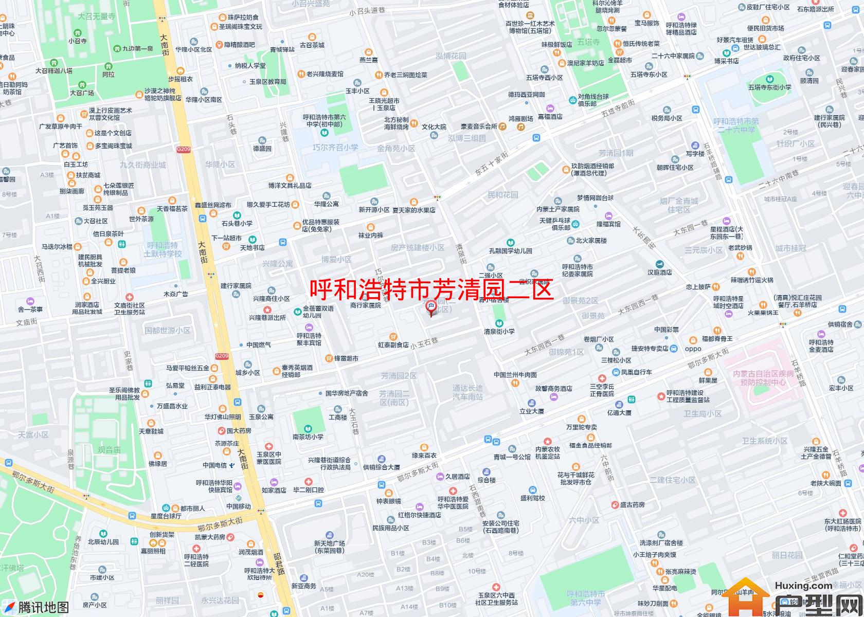 芳清园二区小区 - 户型网