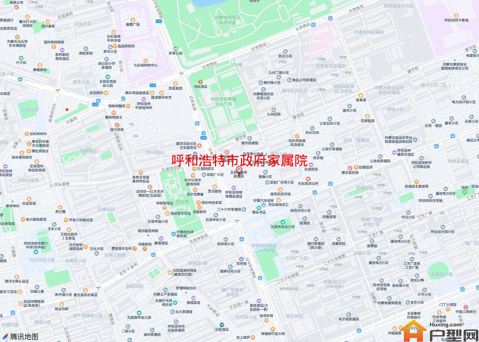 政府家属院小区 - 户型网
