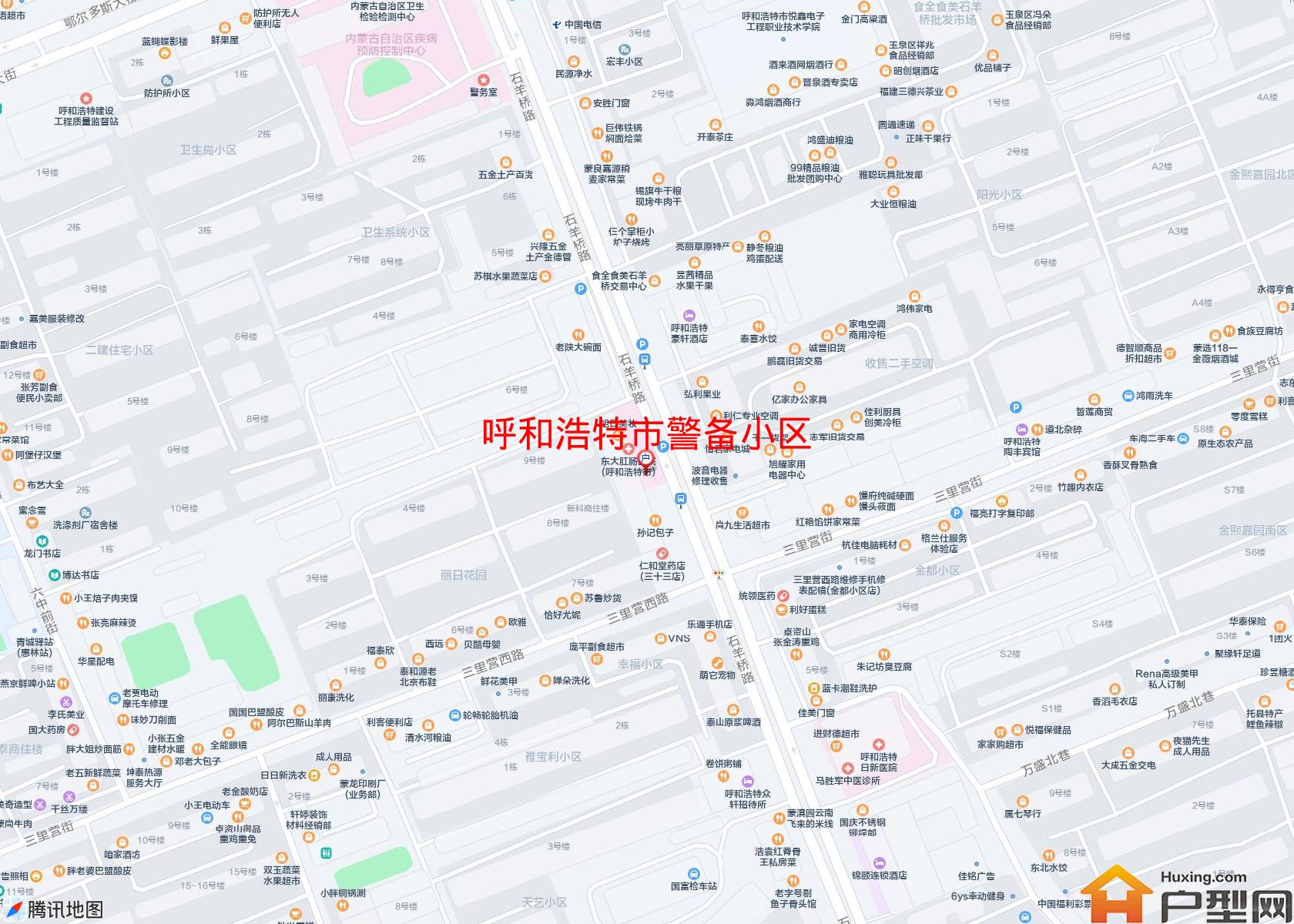 警备小区小区 - 户型网