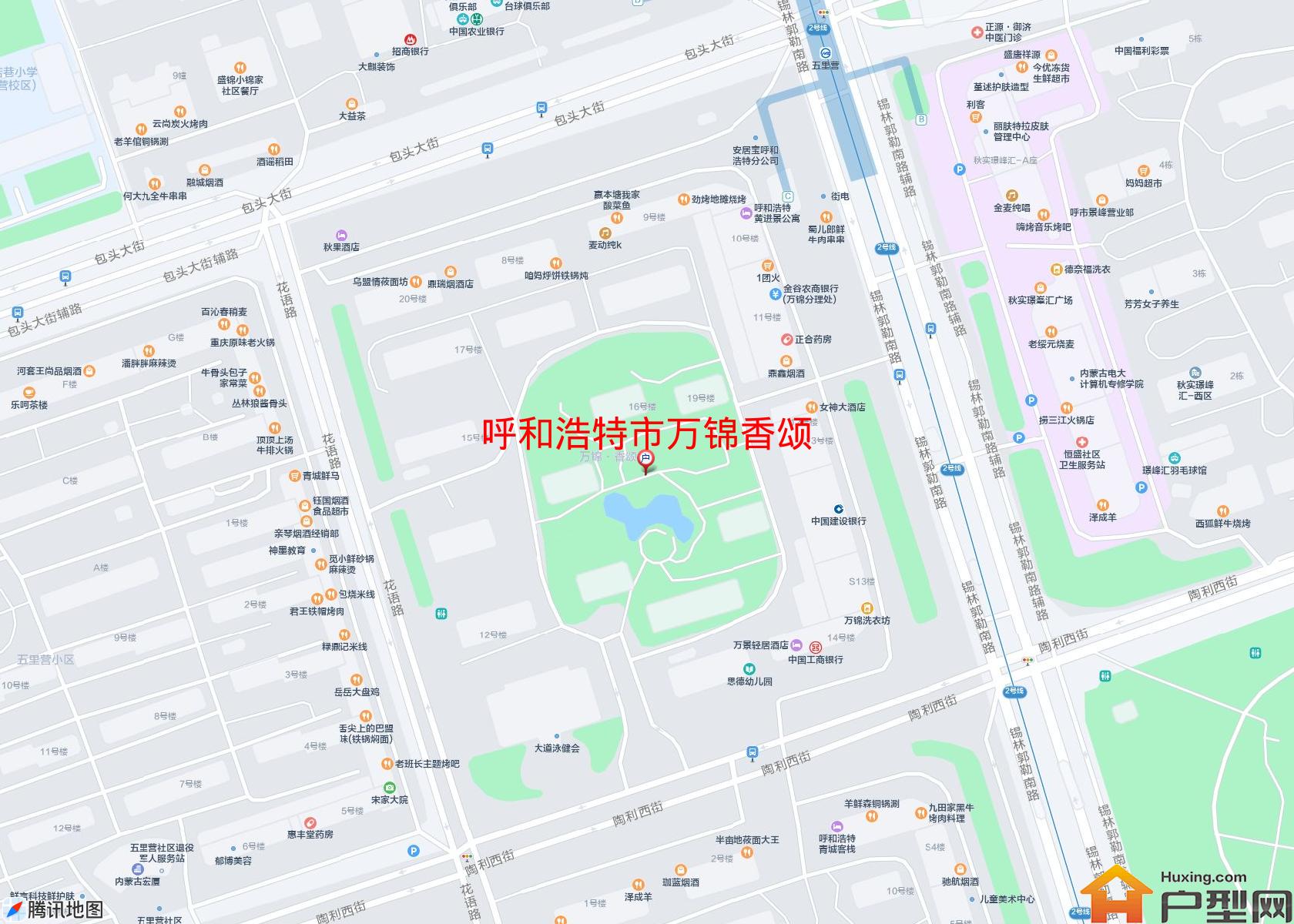 万锦香颂小区 - 户型网
