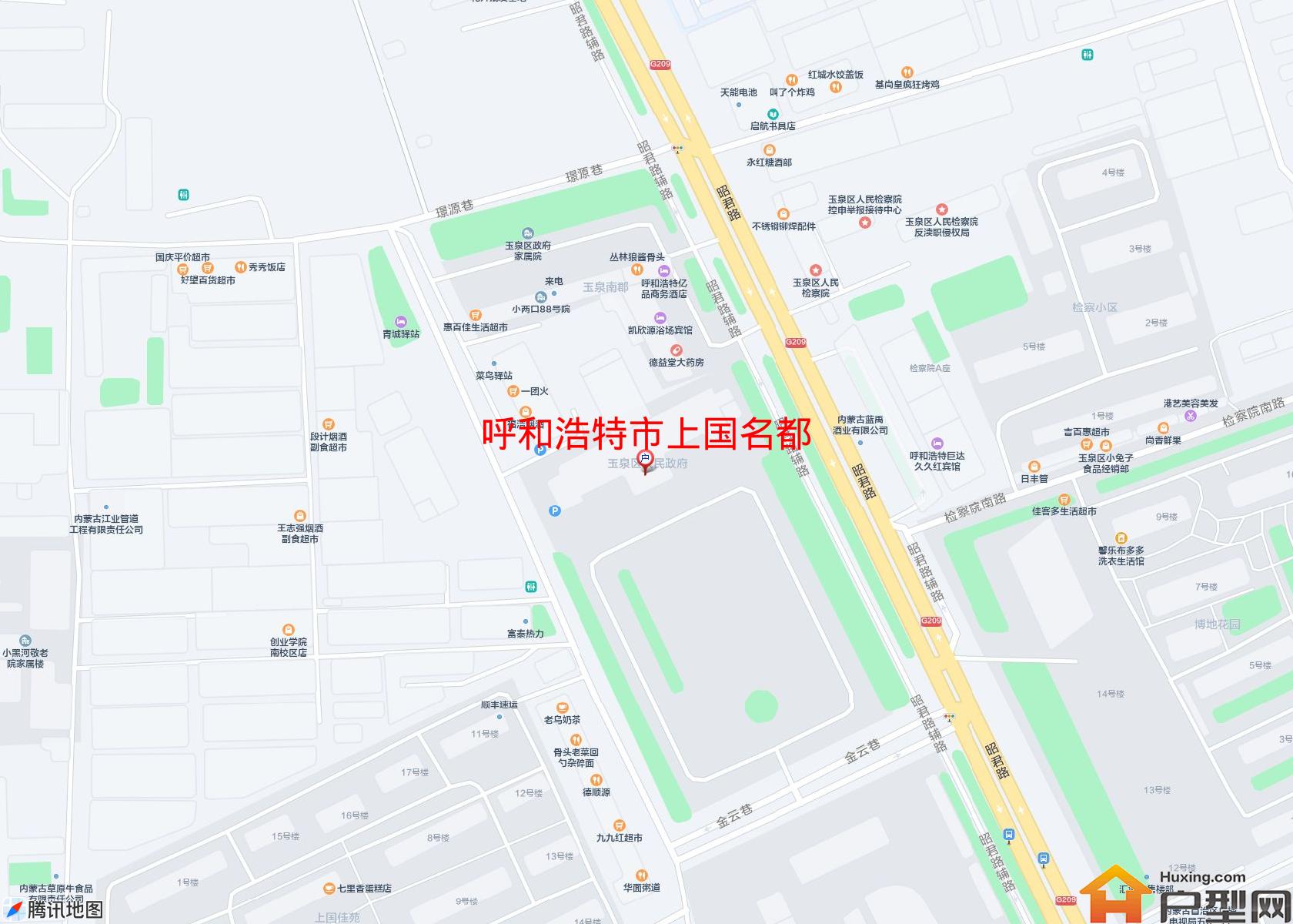 上国名都小区 - 户型网