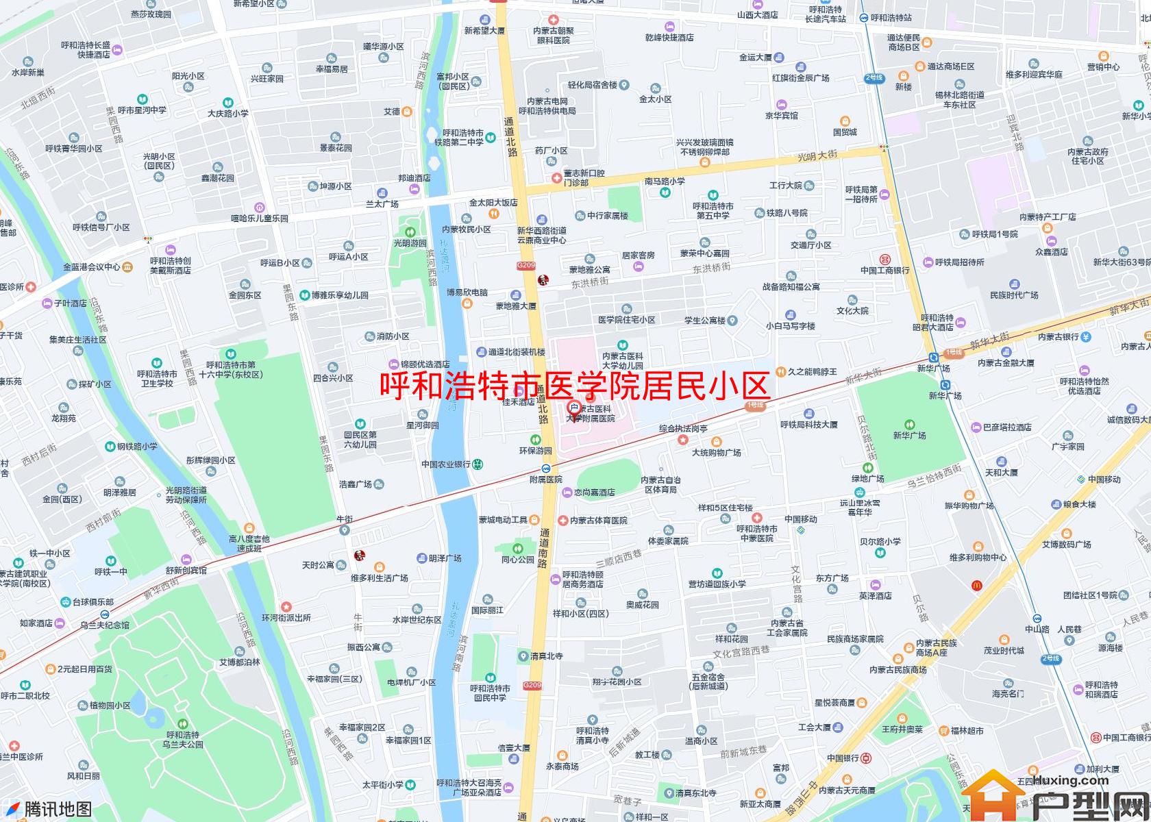 医学院居民小区小区 - 户型网