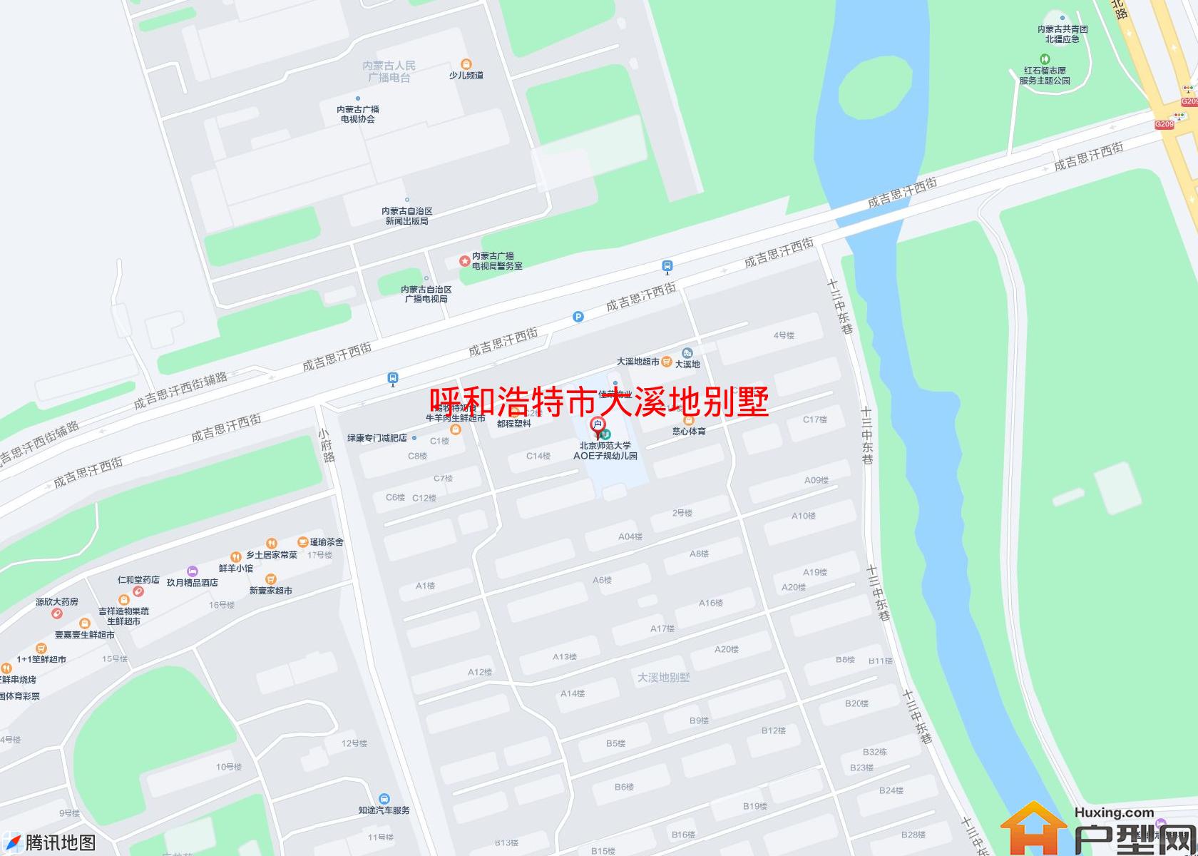 大溪地别墅小区 - 户型网