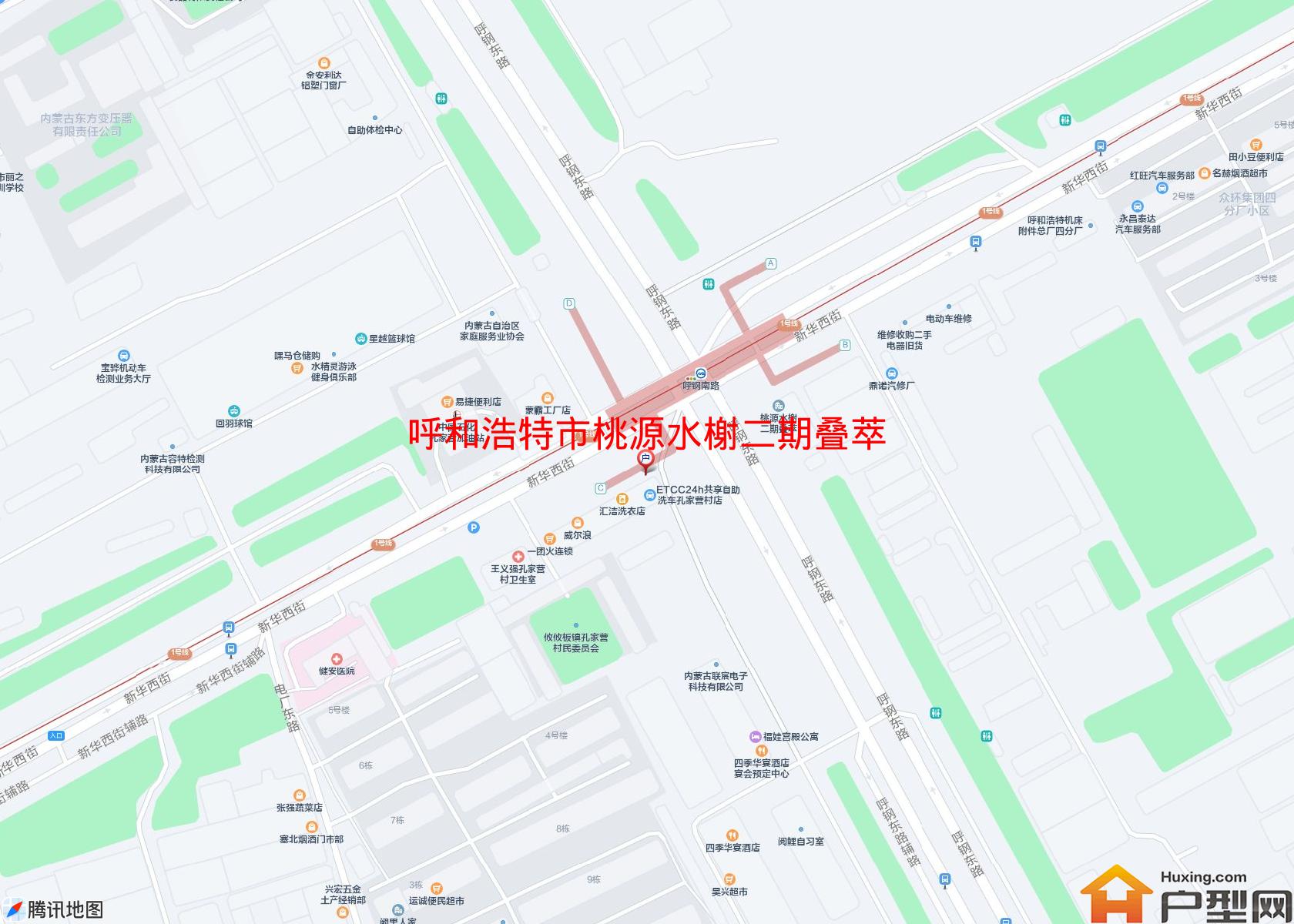 桃源水榭二期叠萃小区 - 户型网