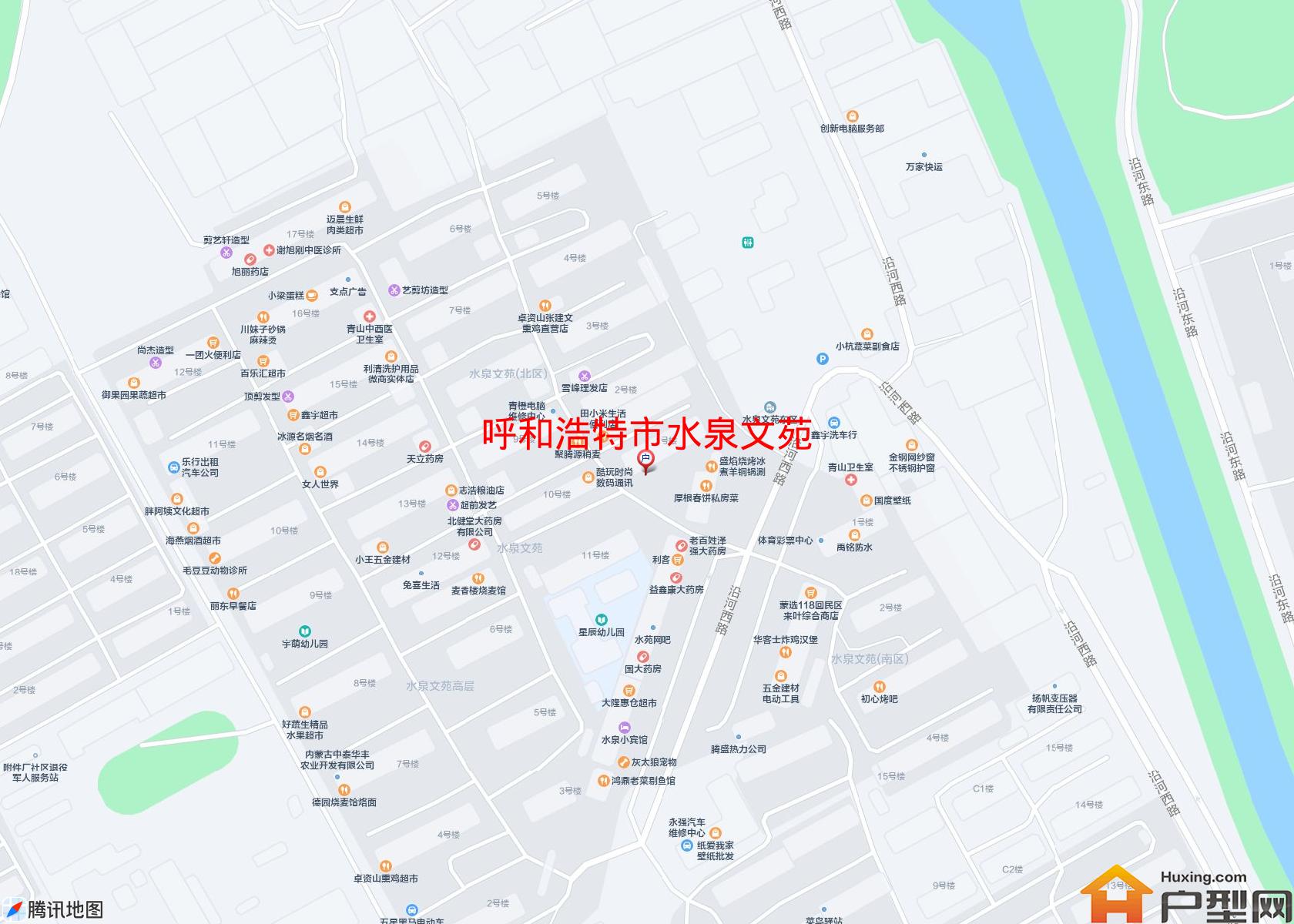 水泉文苑小区 - 户型网