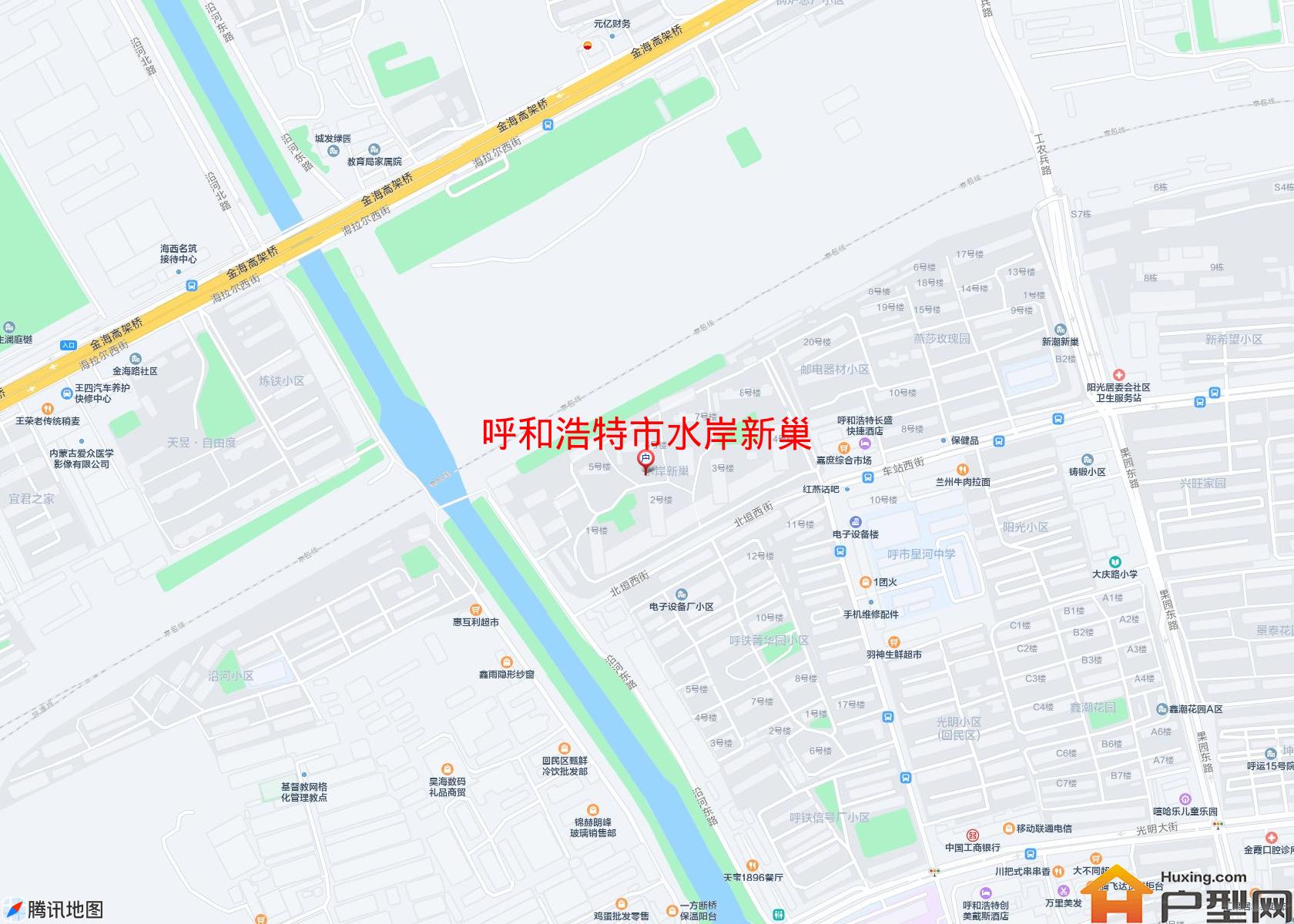水岸新巢小区 - 户型网
