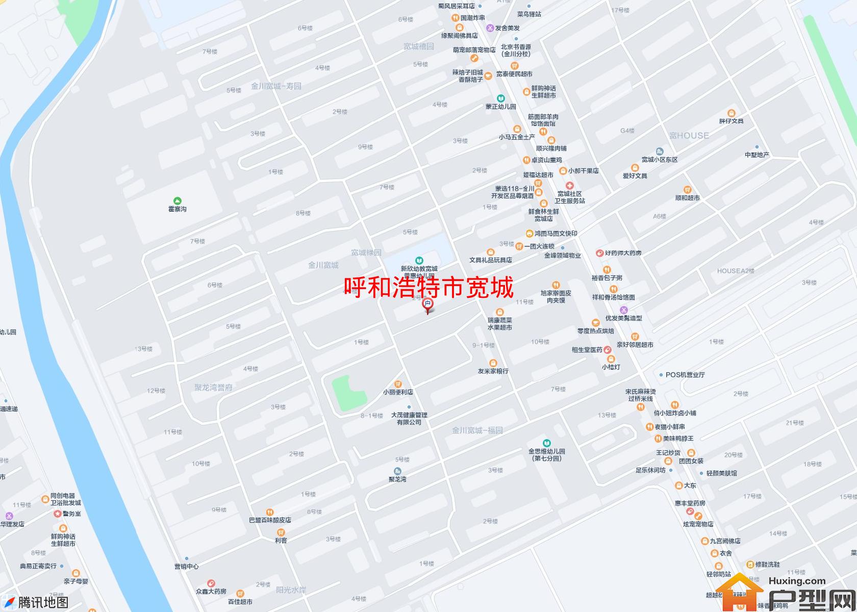 宽城小区 - 户型网