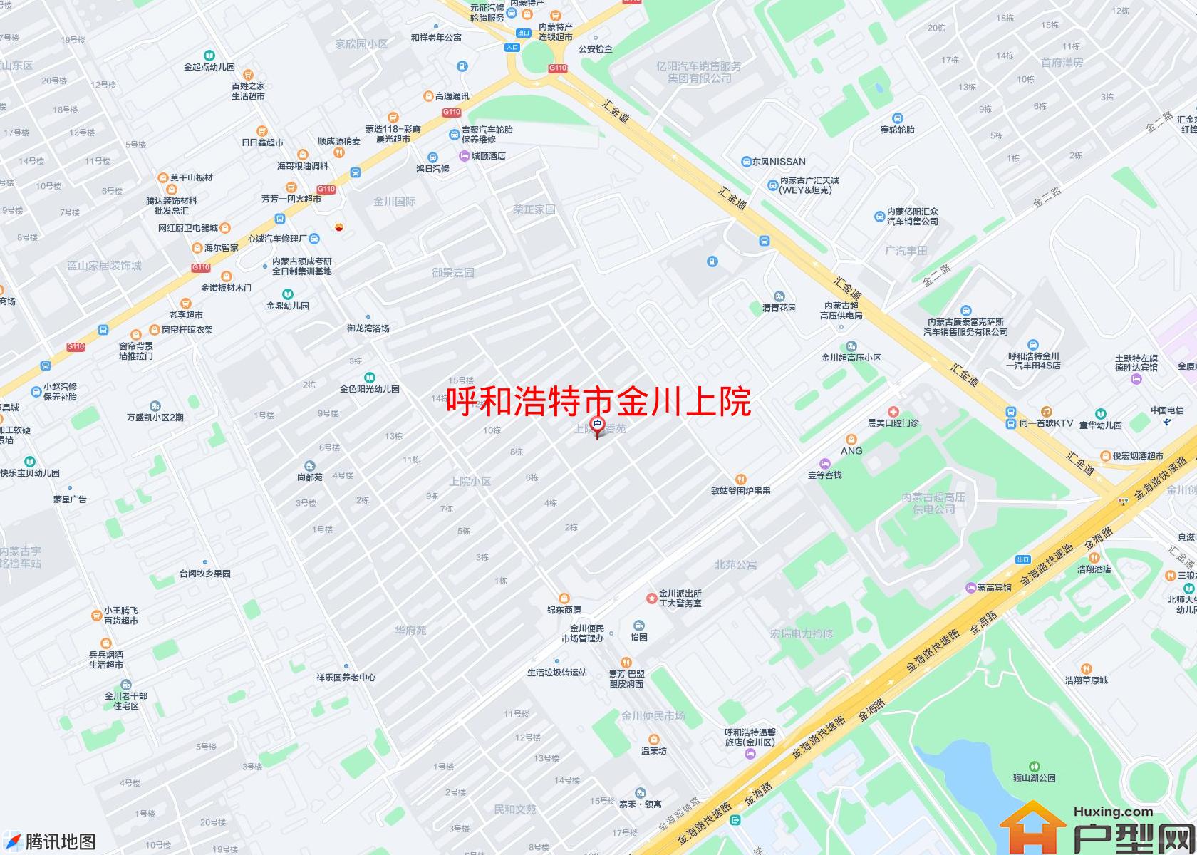 金川上院小区 - 户型网