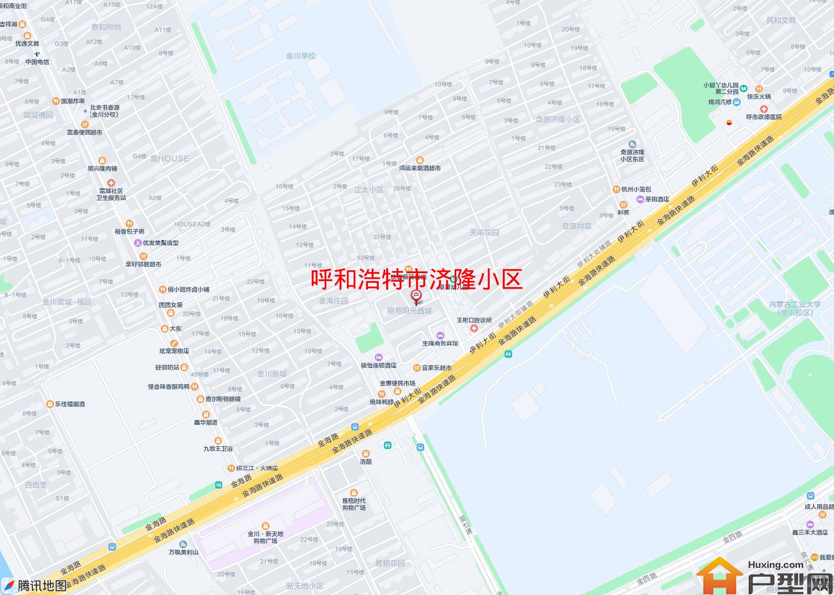 济隆小区小区 - 户型网