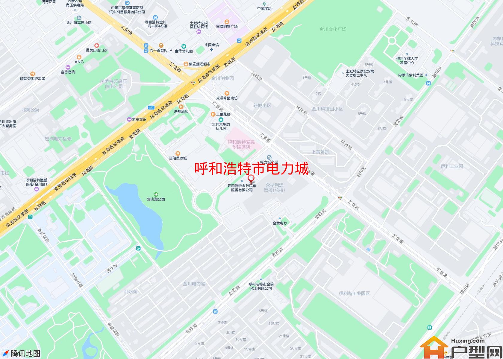 电力城小区 - 户型网