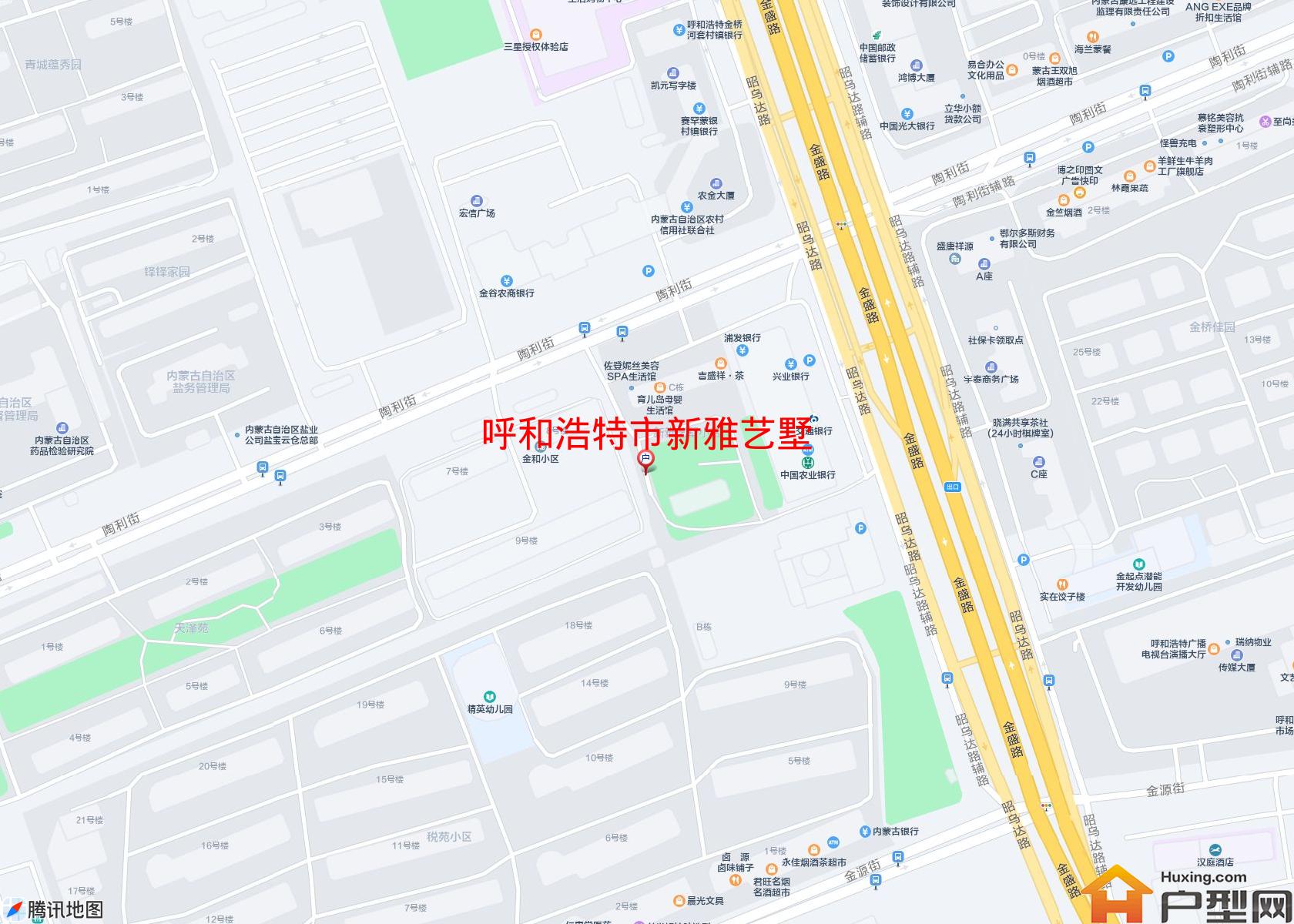 新雅艺墅小区 - 户型网