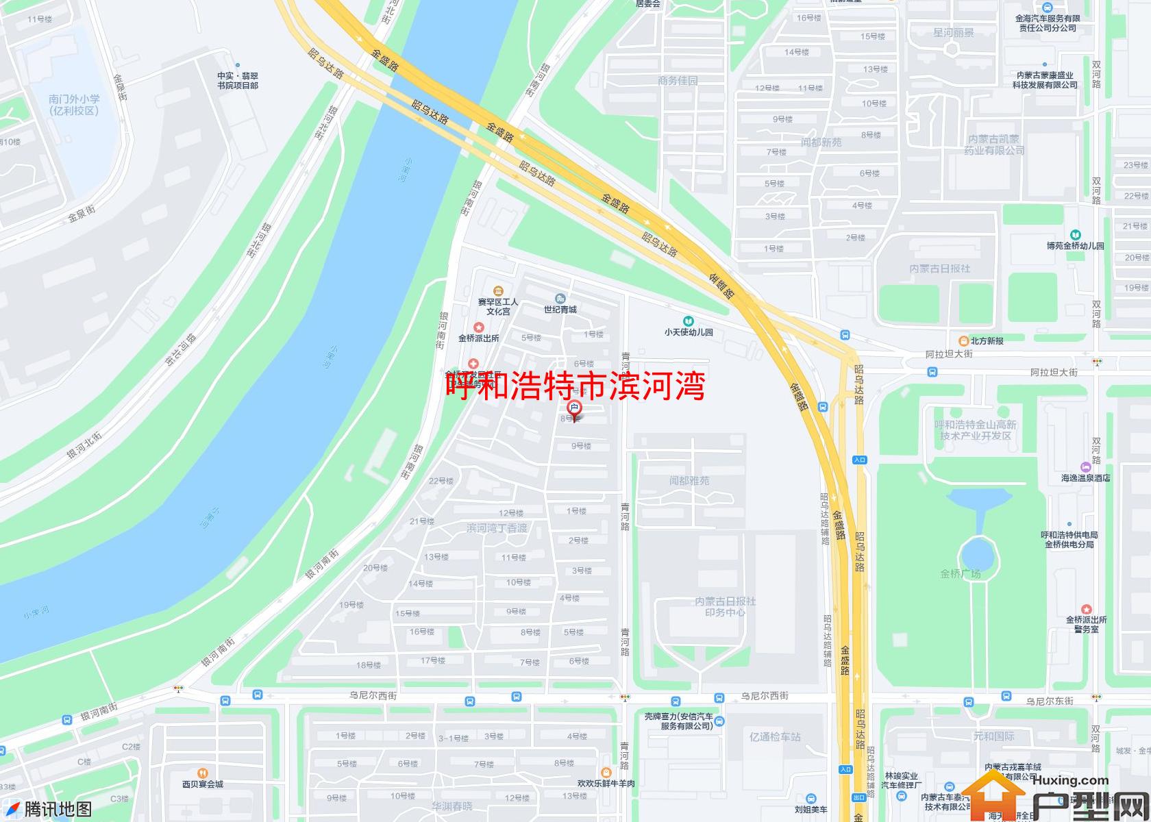 滨河湾小区 - 户型网