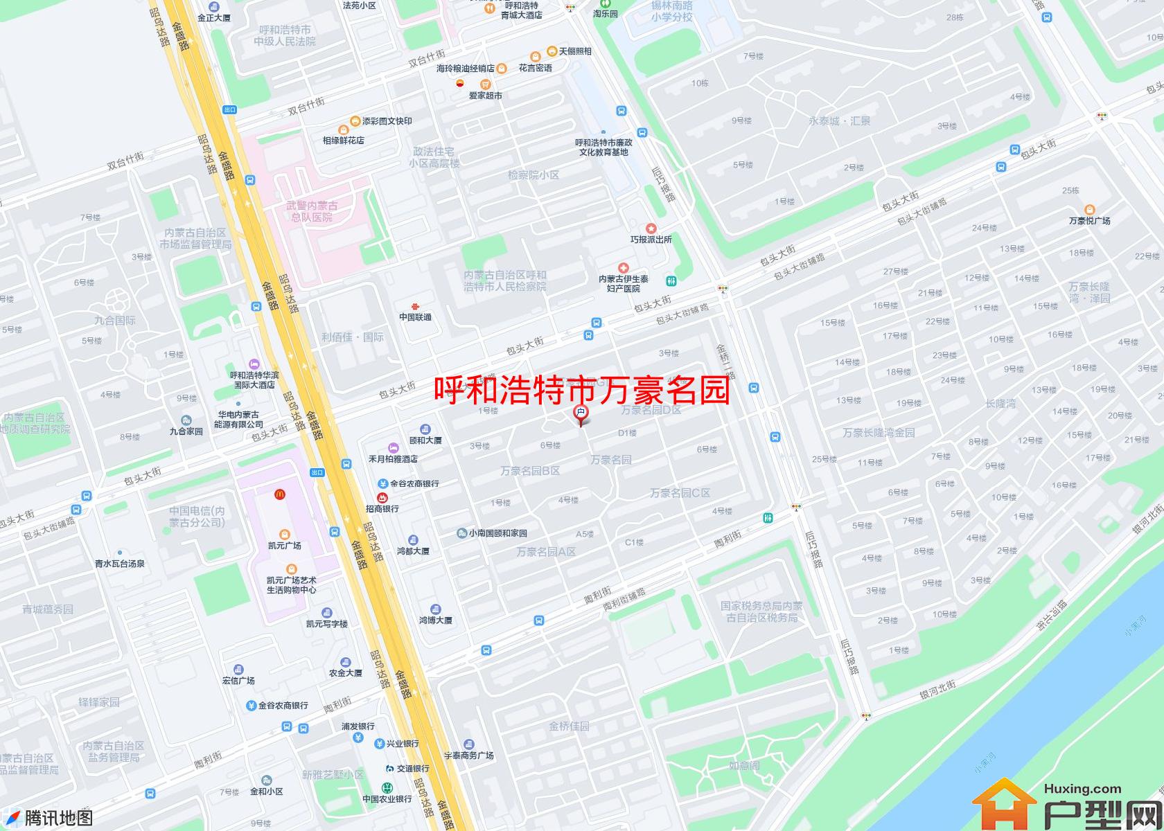 万豪名园小区 - 户型网