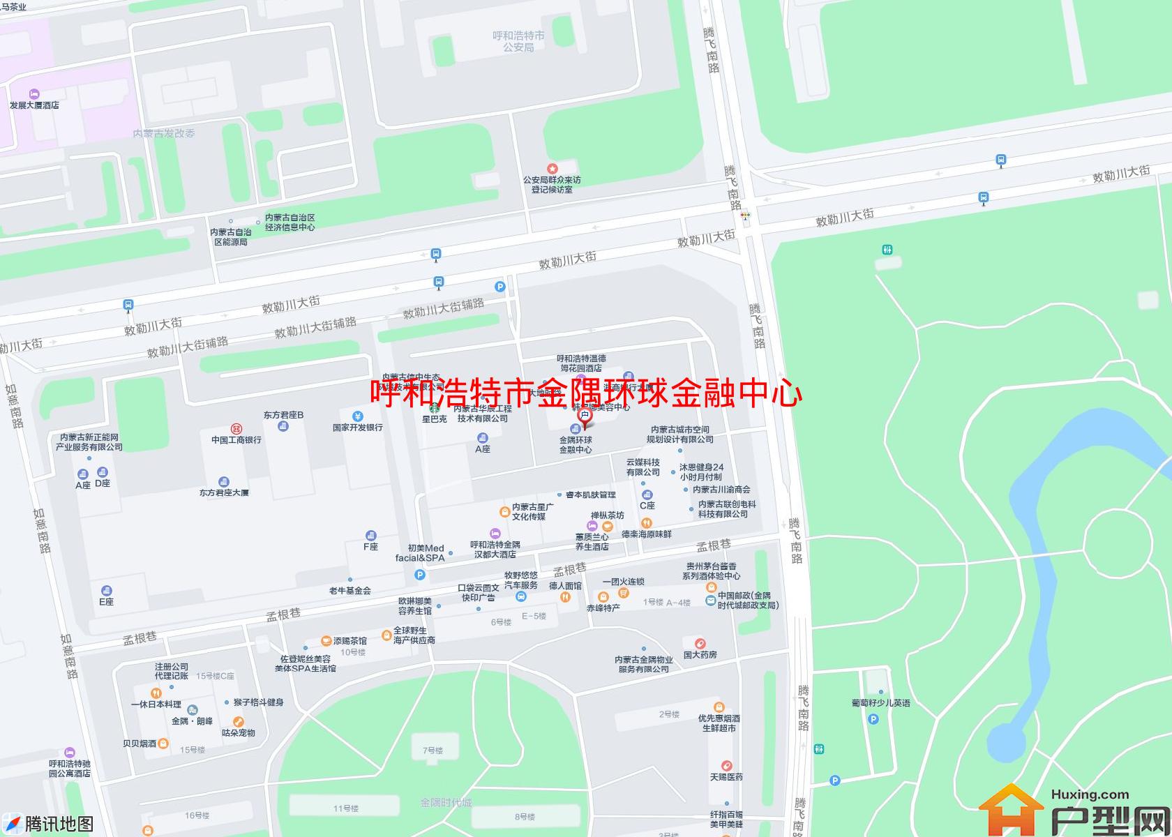 金隅环球金融中心小区 - 户型网
