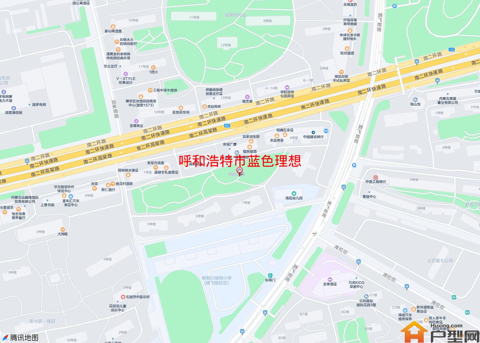 蓝色理想小区 - 户型网