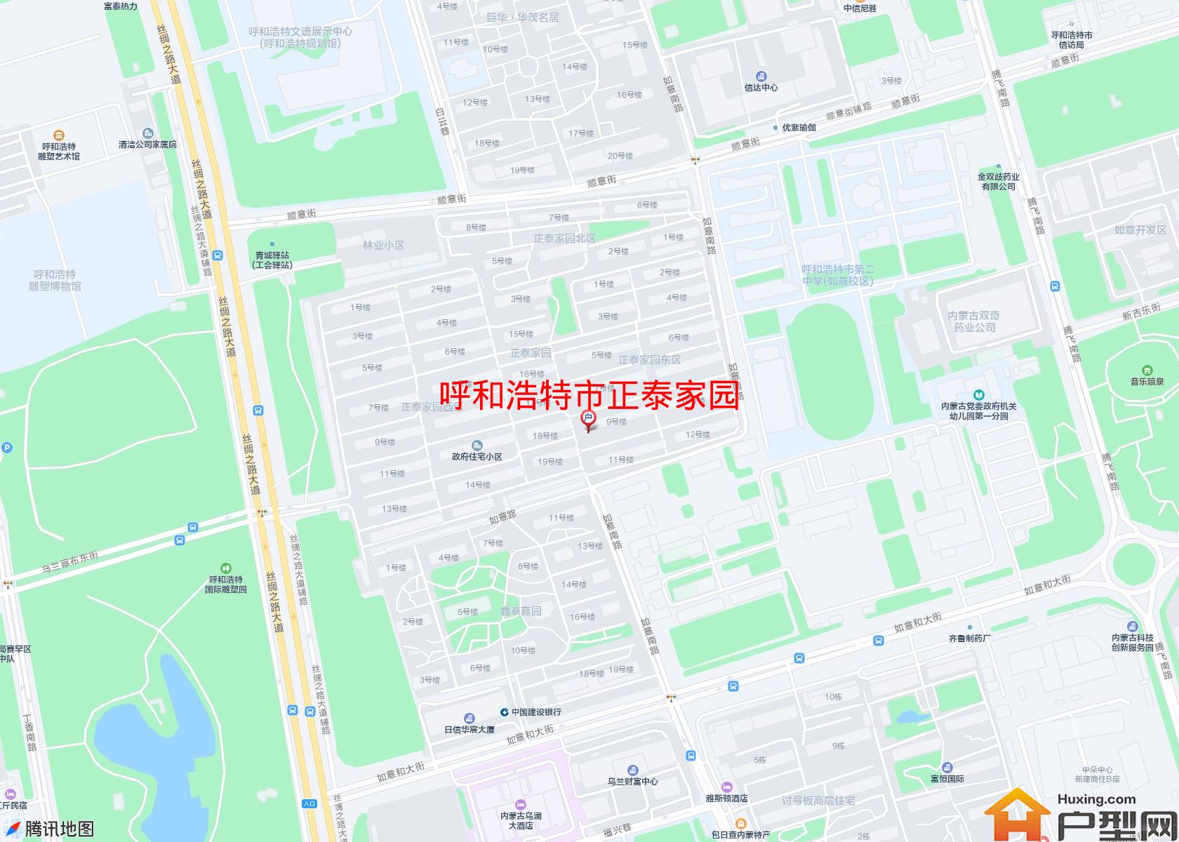 正泰家园小区 - 户型网