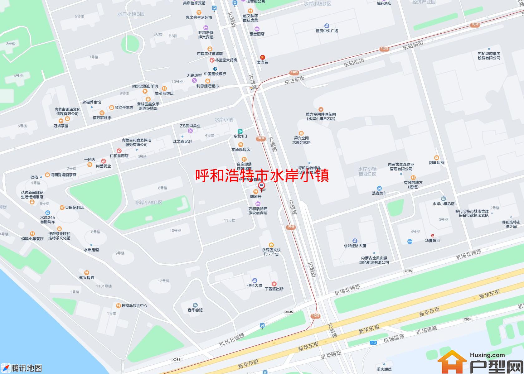 水岸小镇小区 - 户型网