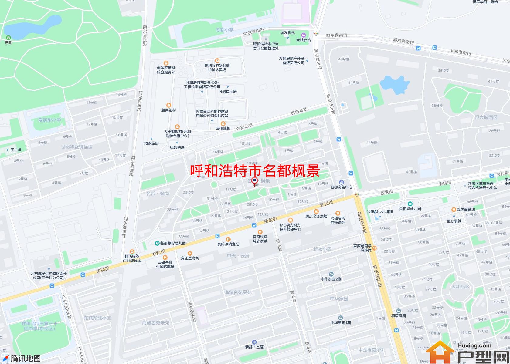名都枫景小区 - 户型网 名都枫景小区 - 户型网