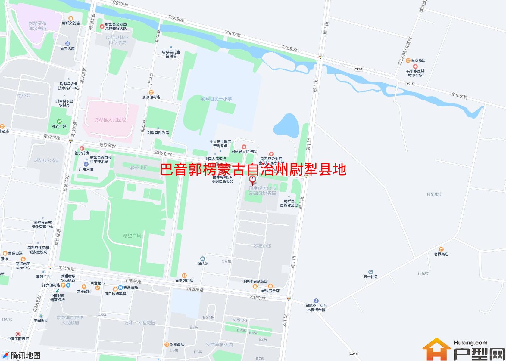 尉犁县地税局家属院小区 - 户型网