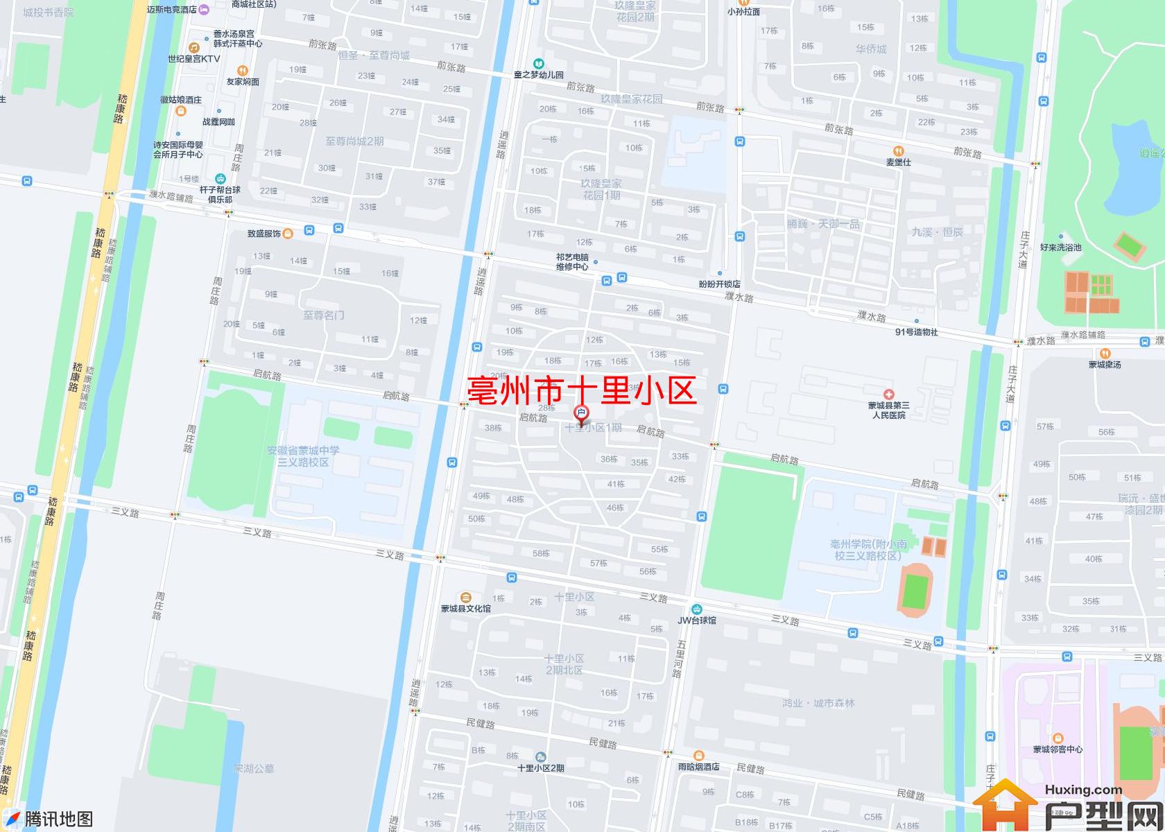 十里小区小区 - 户型网