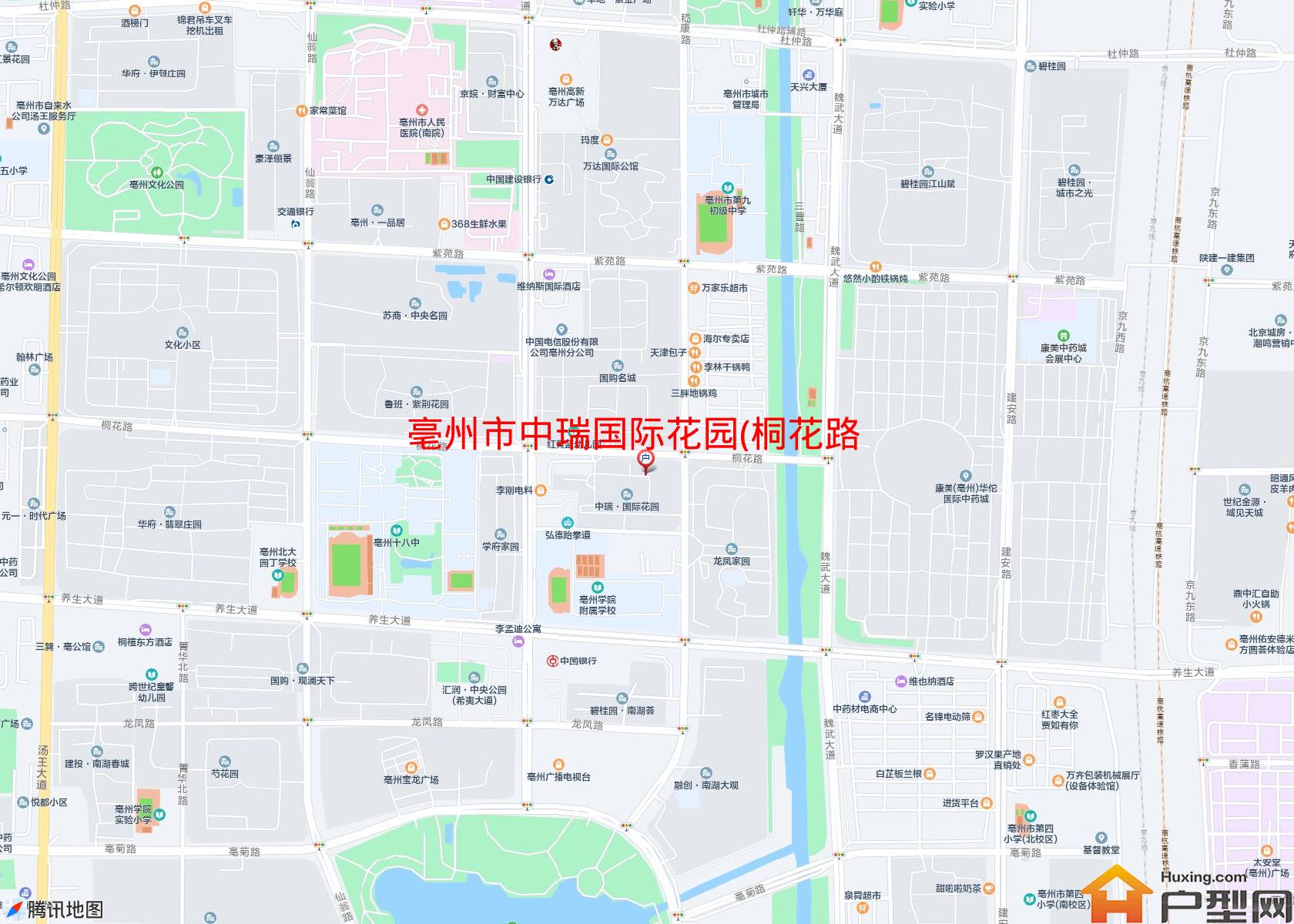 中瑞国际花园(桐花路)小区 - 户型网