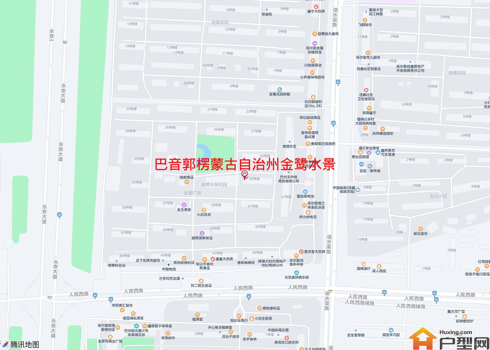 金鹭水景小区 - 户型网