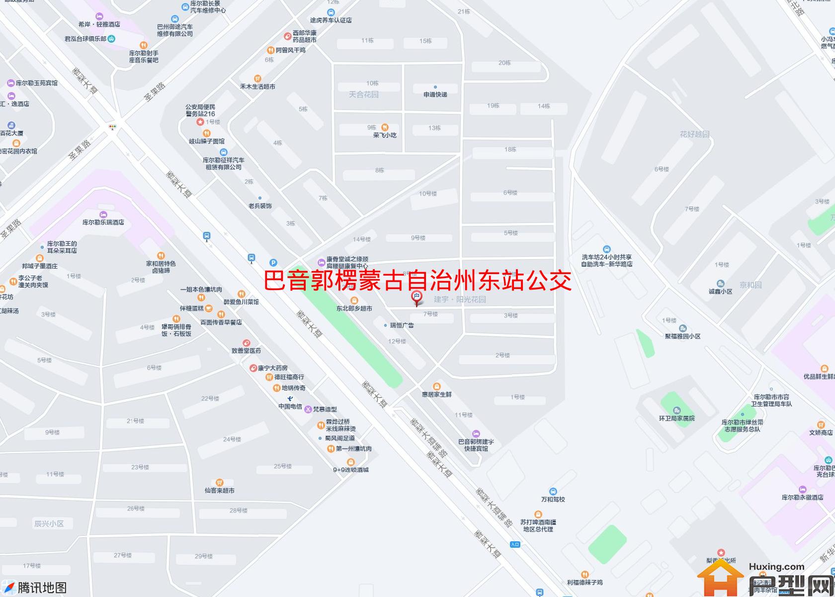 东站公交公司旁建宇阳光花园小区 - 户型网