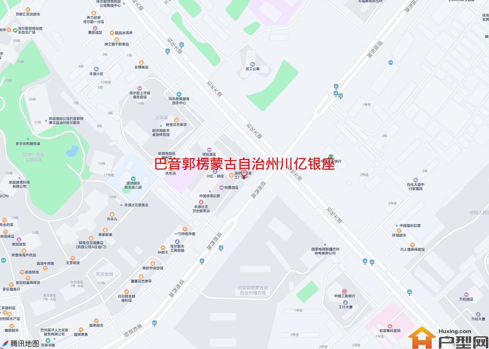 川亿银座(塔指西路4号)小区 - 户型网