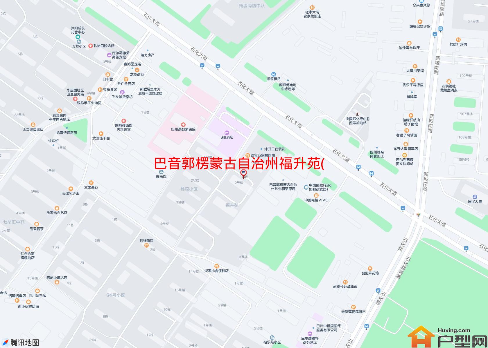 福升苑(石化大道)小区 - 户型网